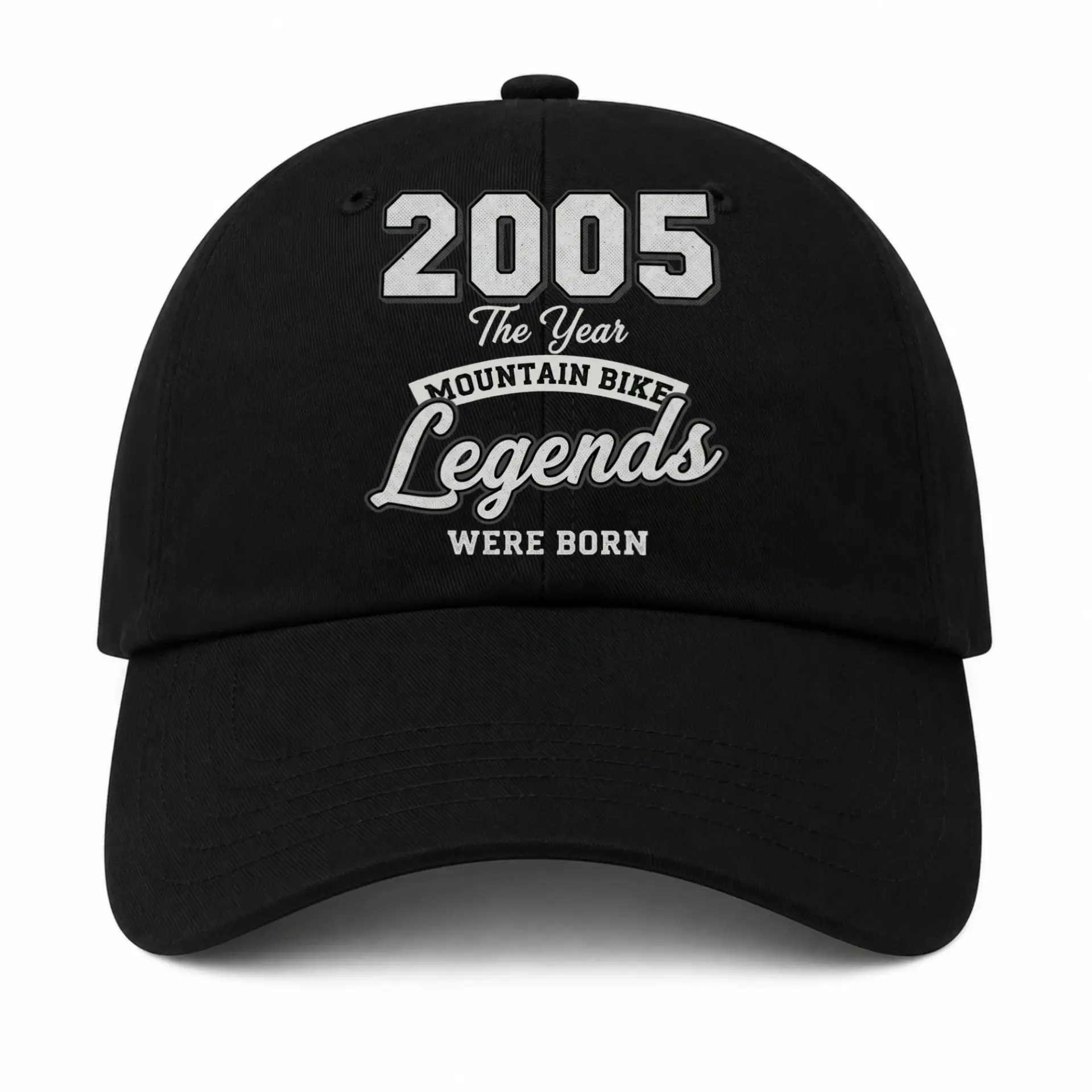 Baseball Cap Mountain Bike Legends Born in 2005 Graphic Sport Hat