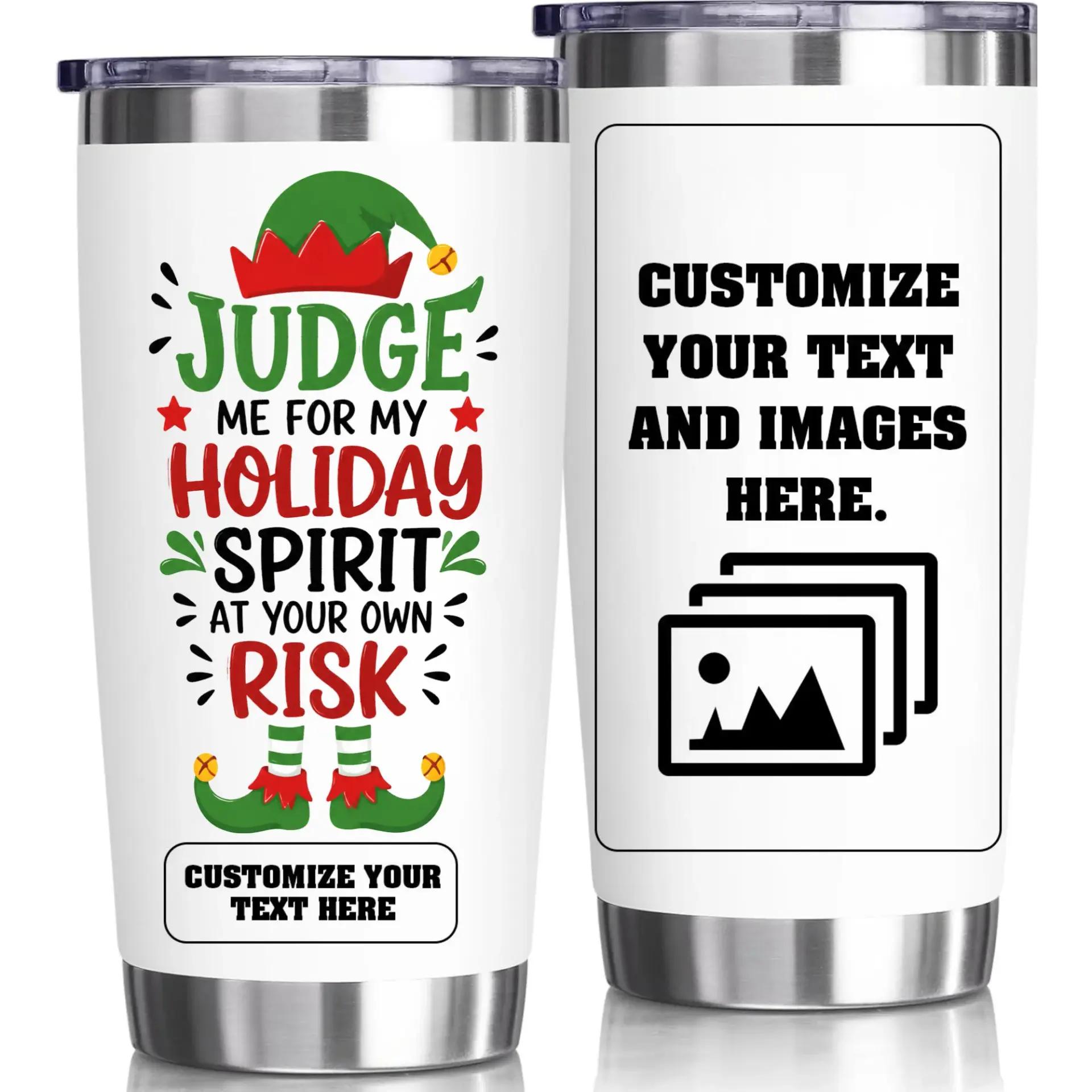 Risk: the Product Image Displays Placeholder Instructions Intended for a Custom Printing Service Provider Rather Than a Finished Consumer Product Design.