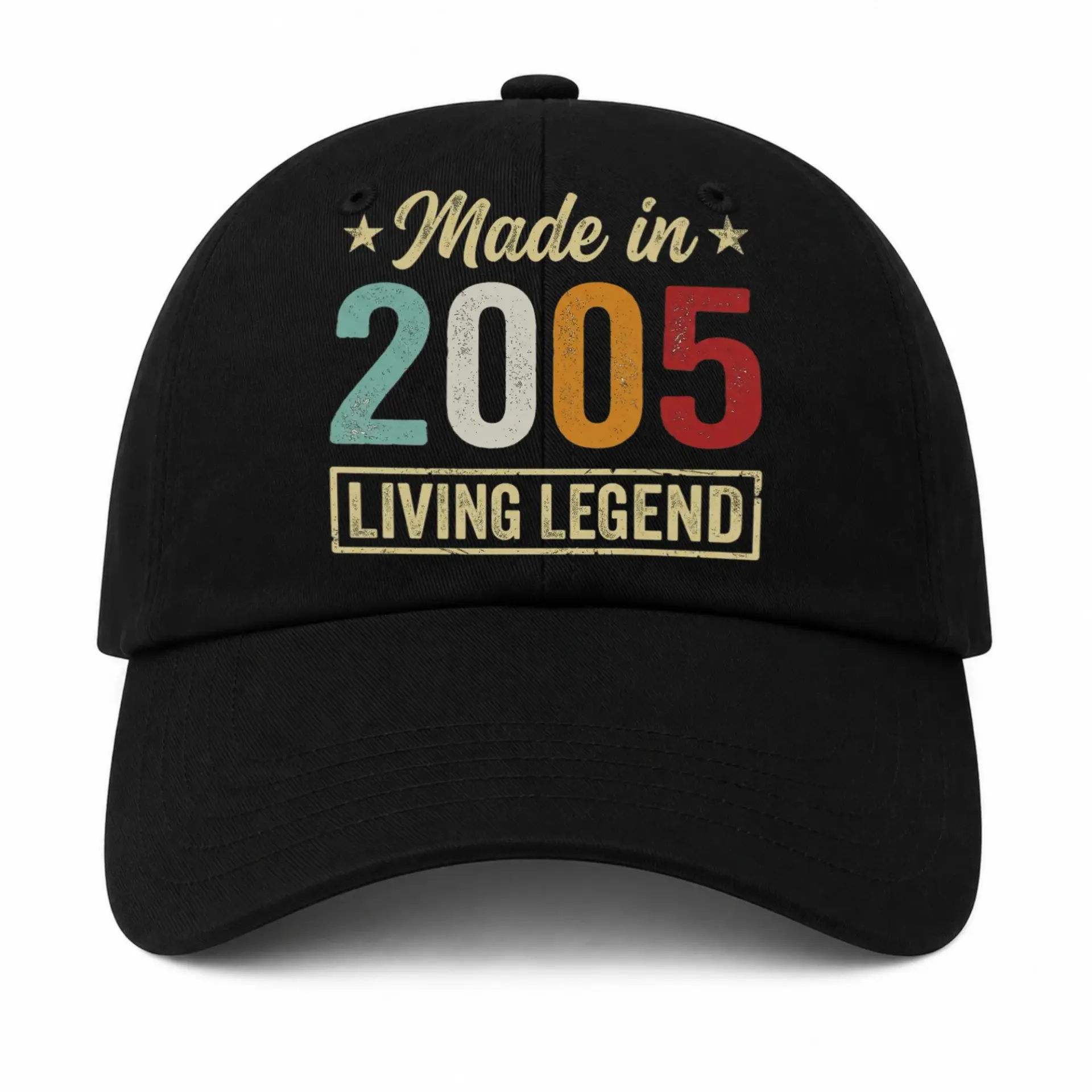 Vinyl Sticker Pack Made in 2005 Living Legend Design Retro Inspired Aesthetic Waterproof Decals for Personal Items