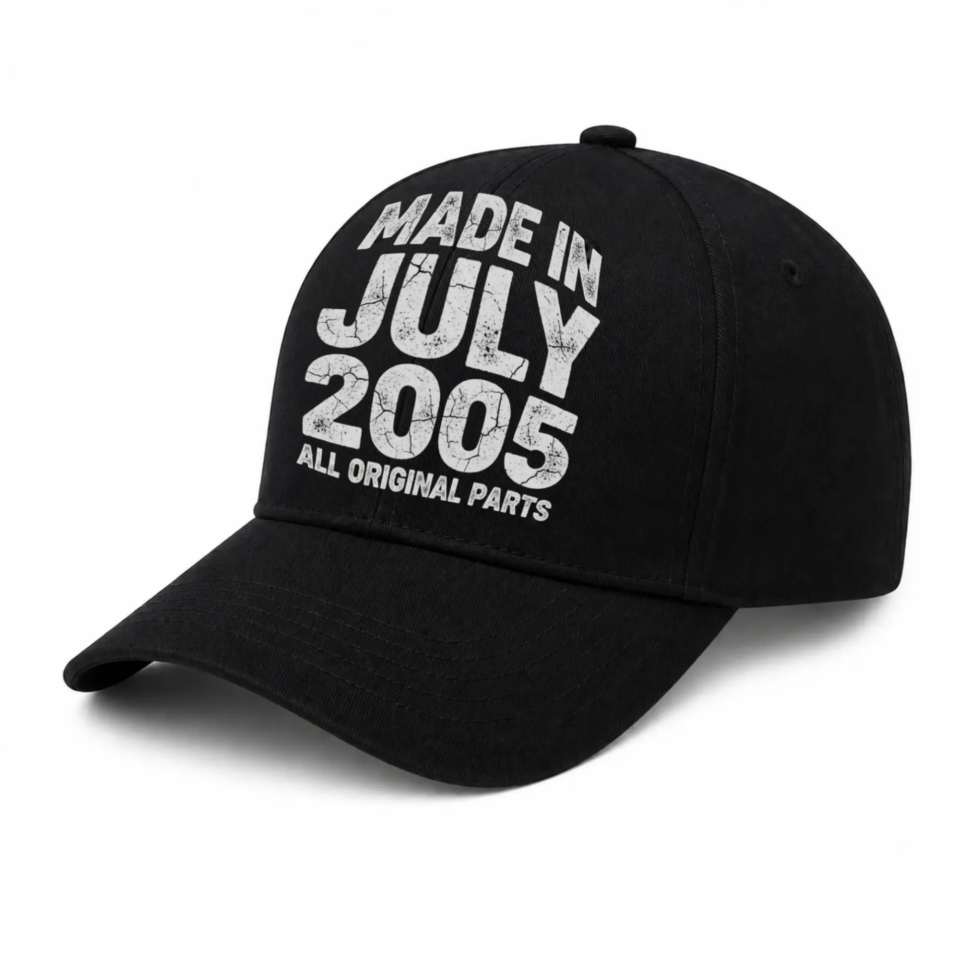 Baseball Cap Made in July 2005 Original Parts Funny Birthday Gift Hat