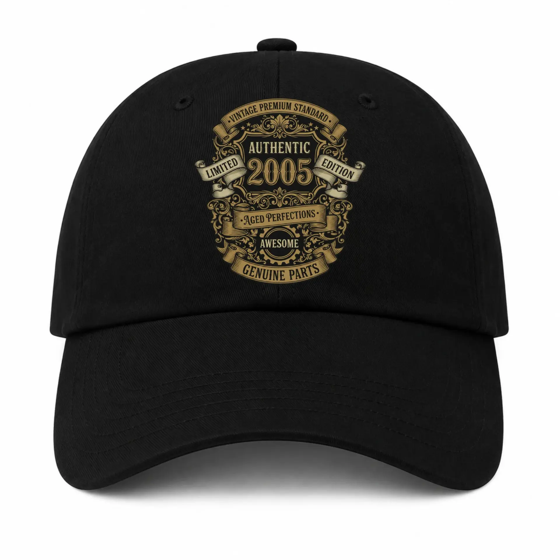 Baseball Cap Vintage 2005 Aged Perfection Embroidered Dad Hat Unisex