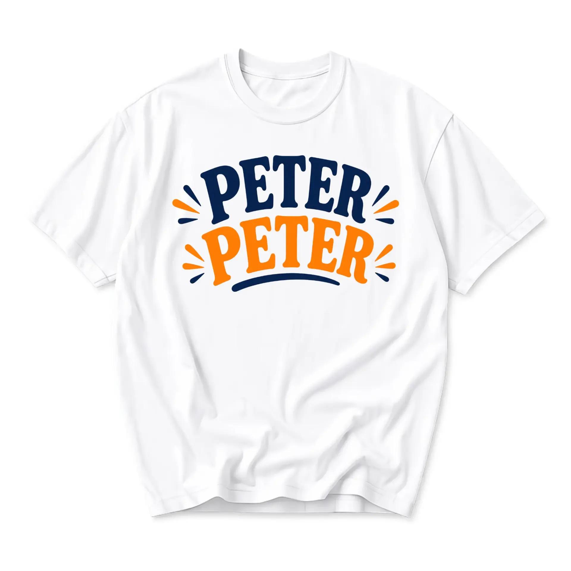 Funny Shirt Peter Peter Graphic Tee Unisex Crew Neck Short Sleeve Casual Cotton Blend Top for Everyday Wear