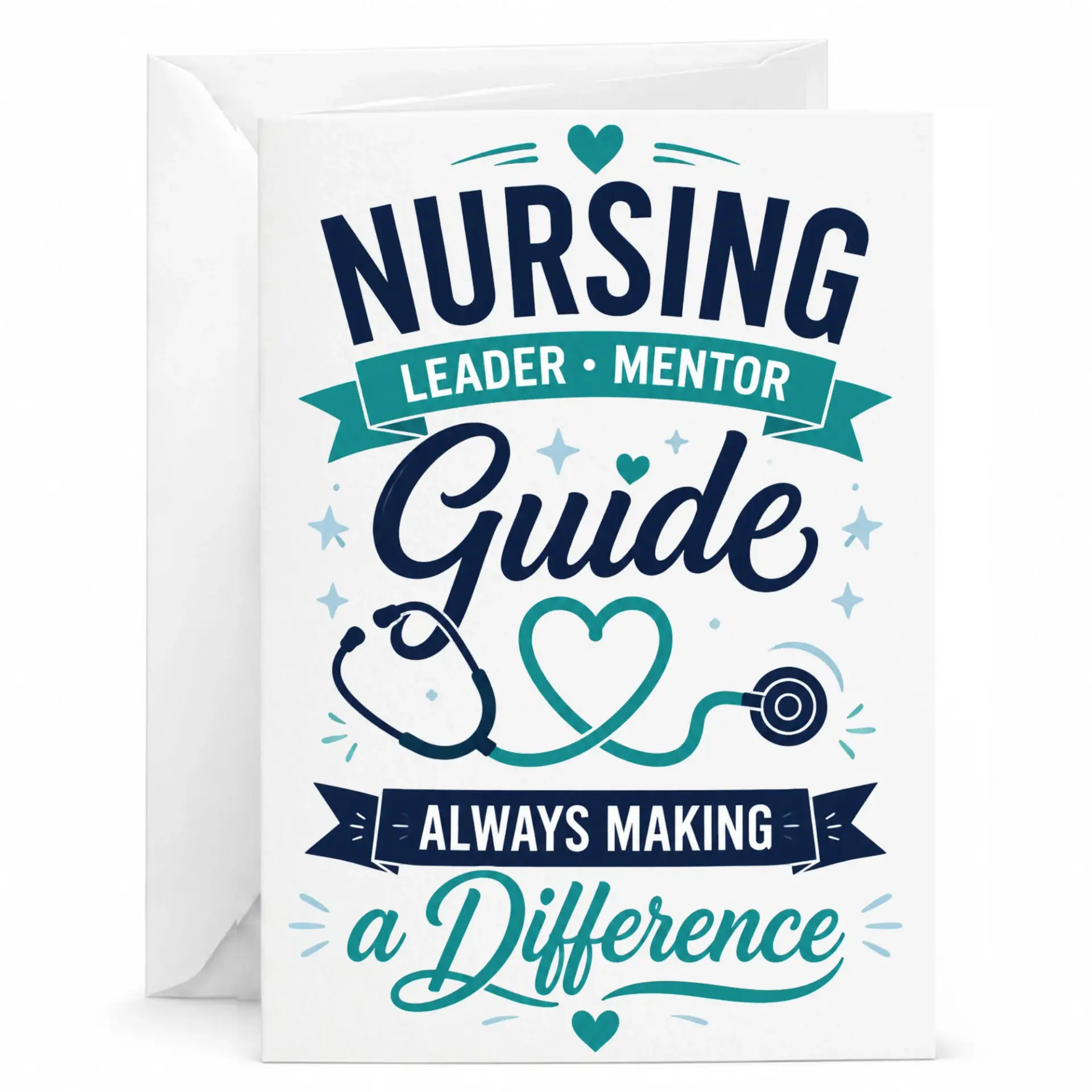 Nursing Appreciation Greeting Card Medical Professional for Nurses Making a Difference