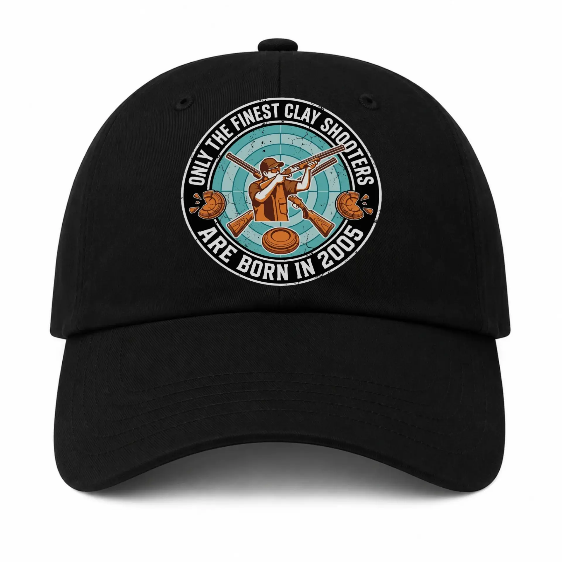 Vinyl Sticker Pack Clay Shooting Enthusiast Design Only the Finest Clay Shooters Are Born in 2005 Decal 3 Piece Set