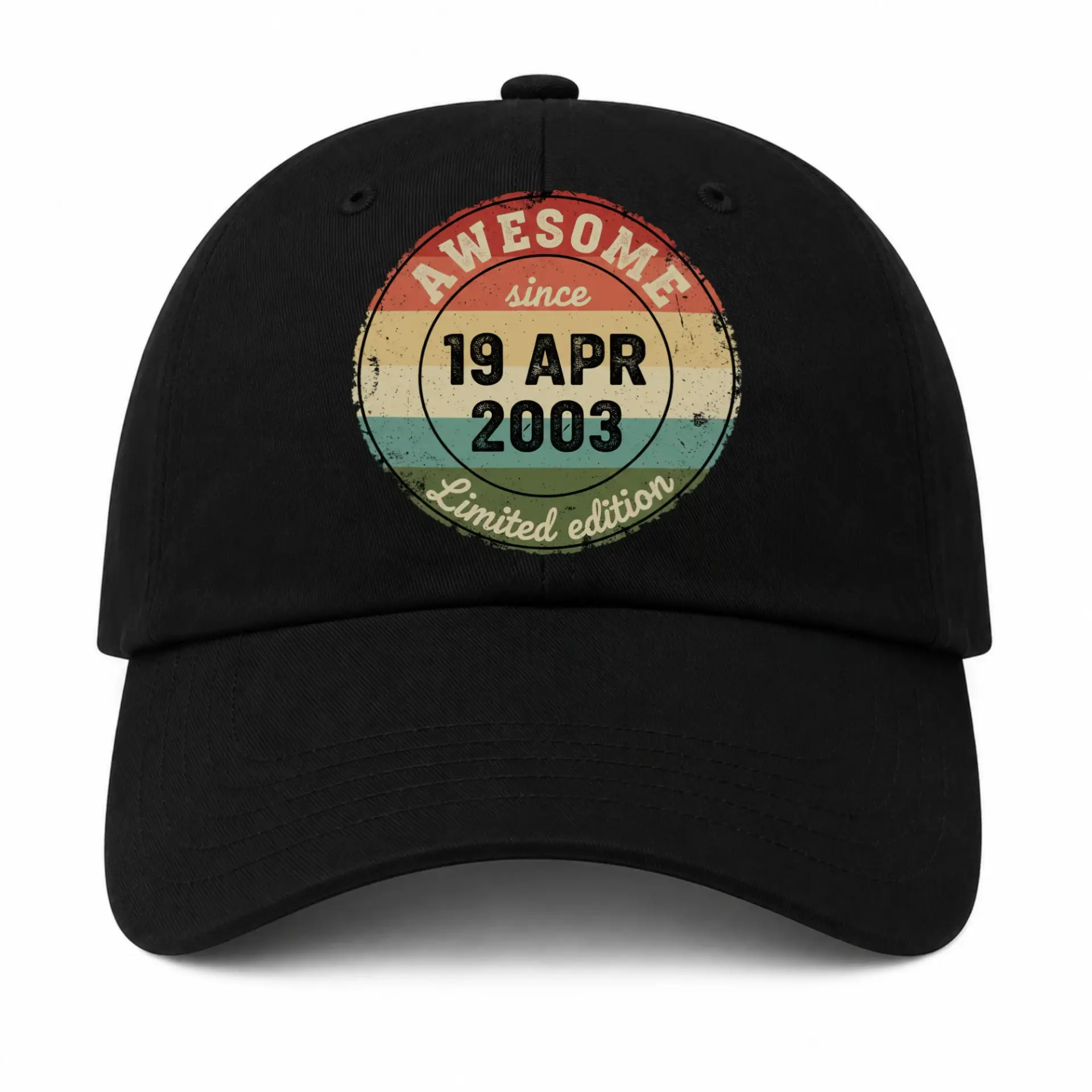 Baseball Cap Awesome Since April 2003 Vintage Style Retro Dad Hat