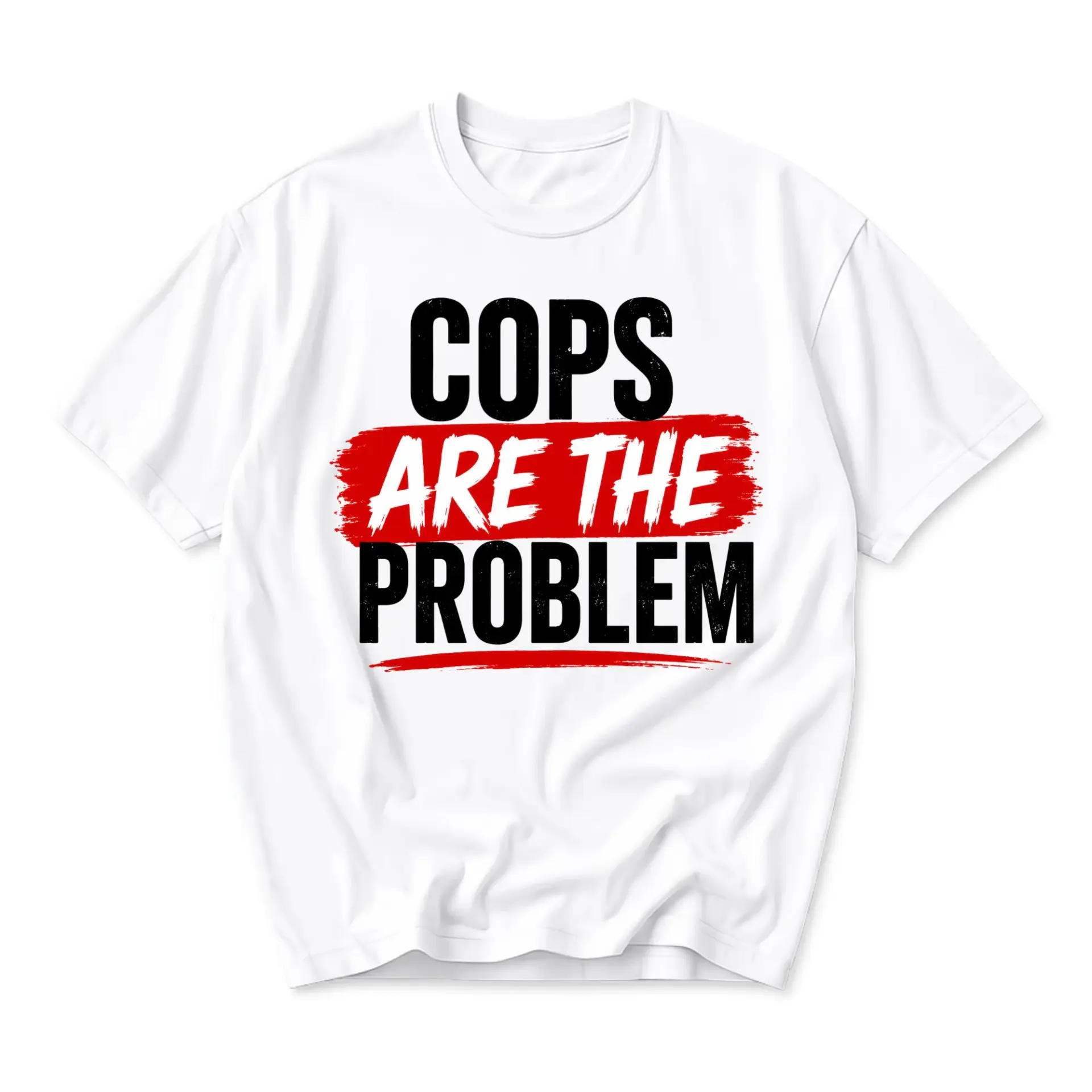 Funny Shirt Unisex Graphic Printed T-Shirt Bold Statement Tee Casual Crew Neck Top for Men and Women