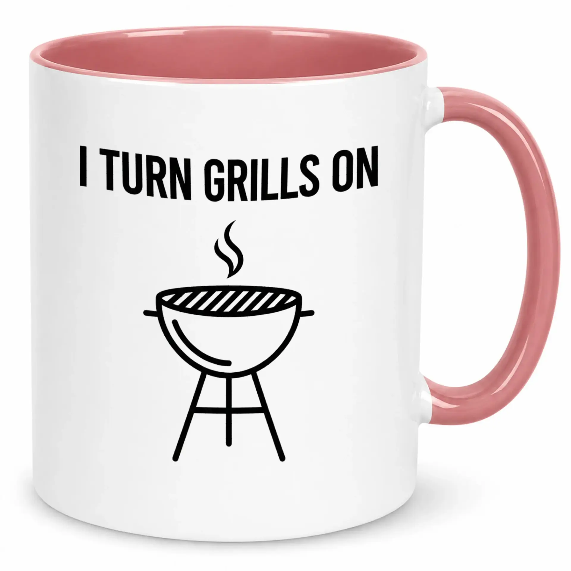 Funny Grilling Coffee Mug, Barbecue Enthusiast Ceramic Cup, Humorous Bbq Lover Drinkware Gift Idea for Men and Women, Kitchen Office Use