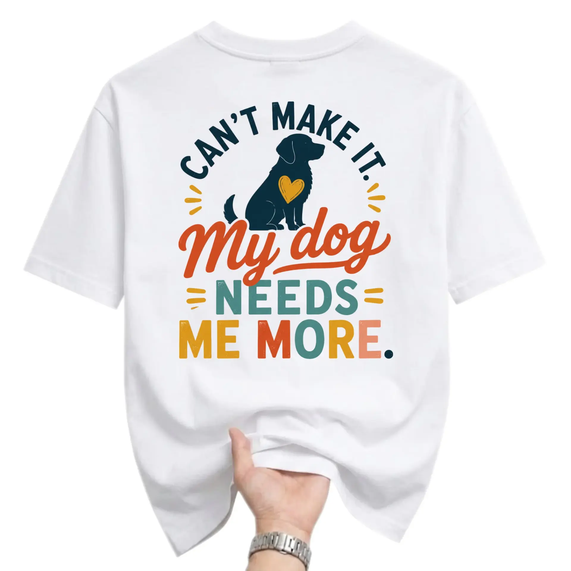 Funny Shirt for Dog Lovers Unisex Graphic Tee with Cute Puppy Illustration