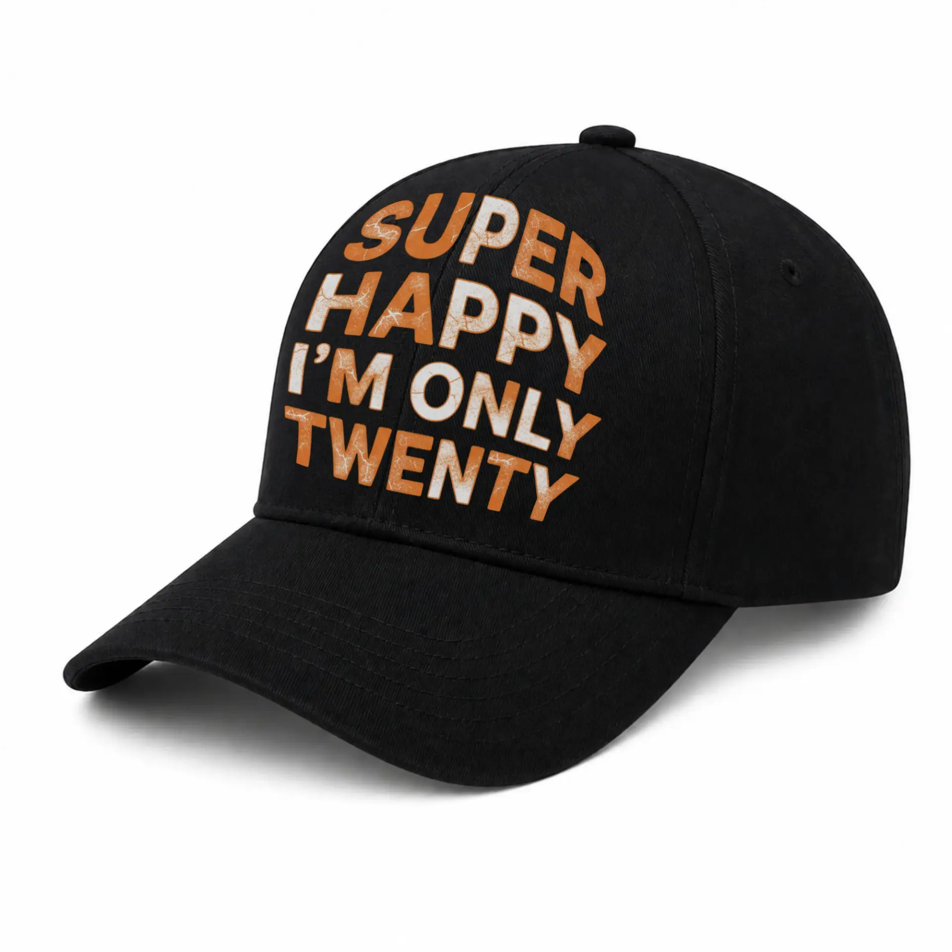 Baseball Cap Twenty Years Old Graphic Hat Birthday Celebration Accessory