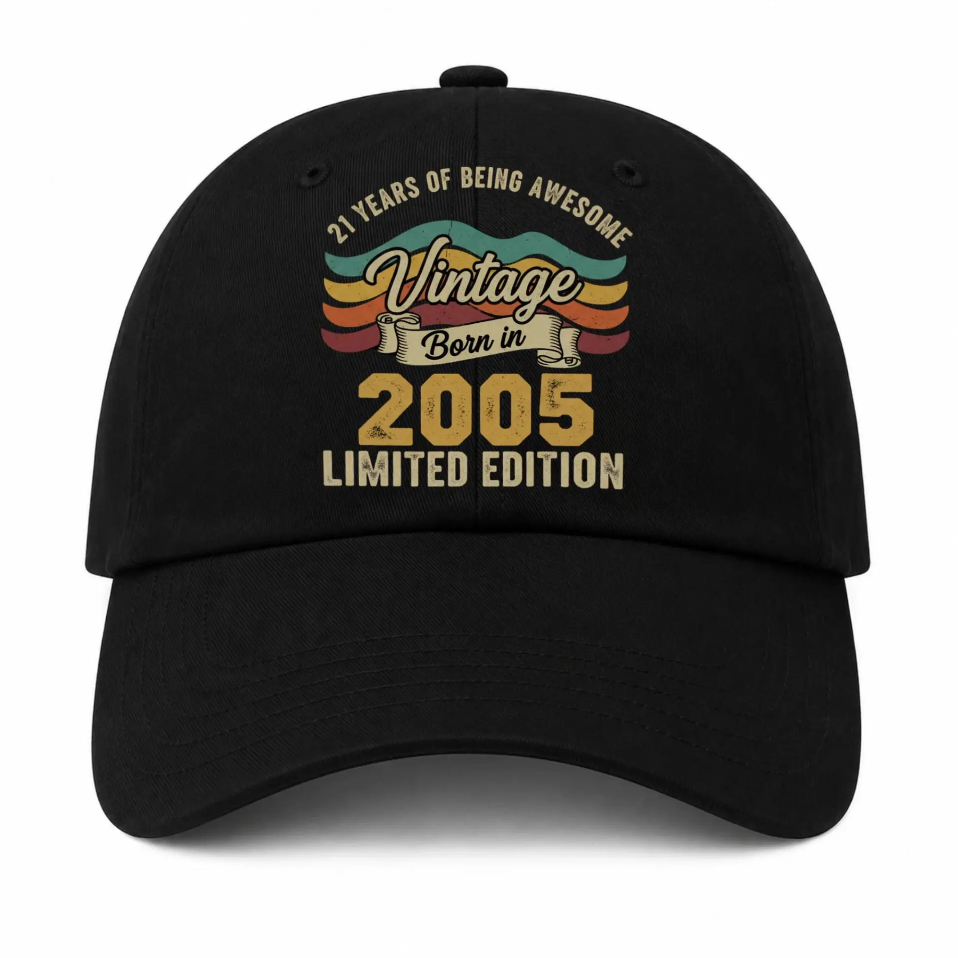 Baseball Cap Vintage 2005 Birthday Edition Retro Style Dad Hat