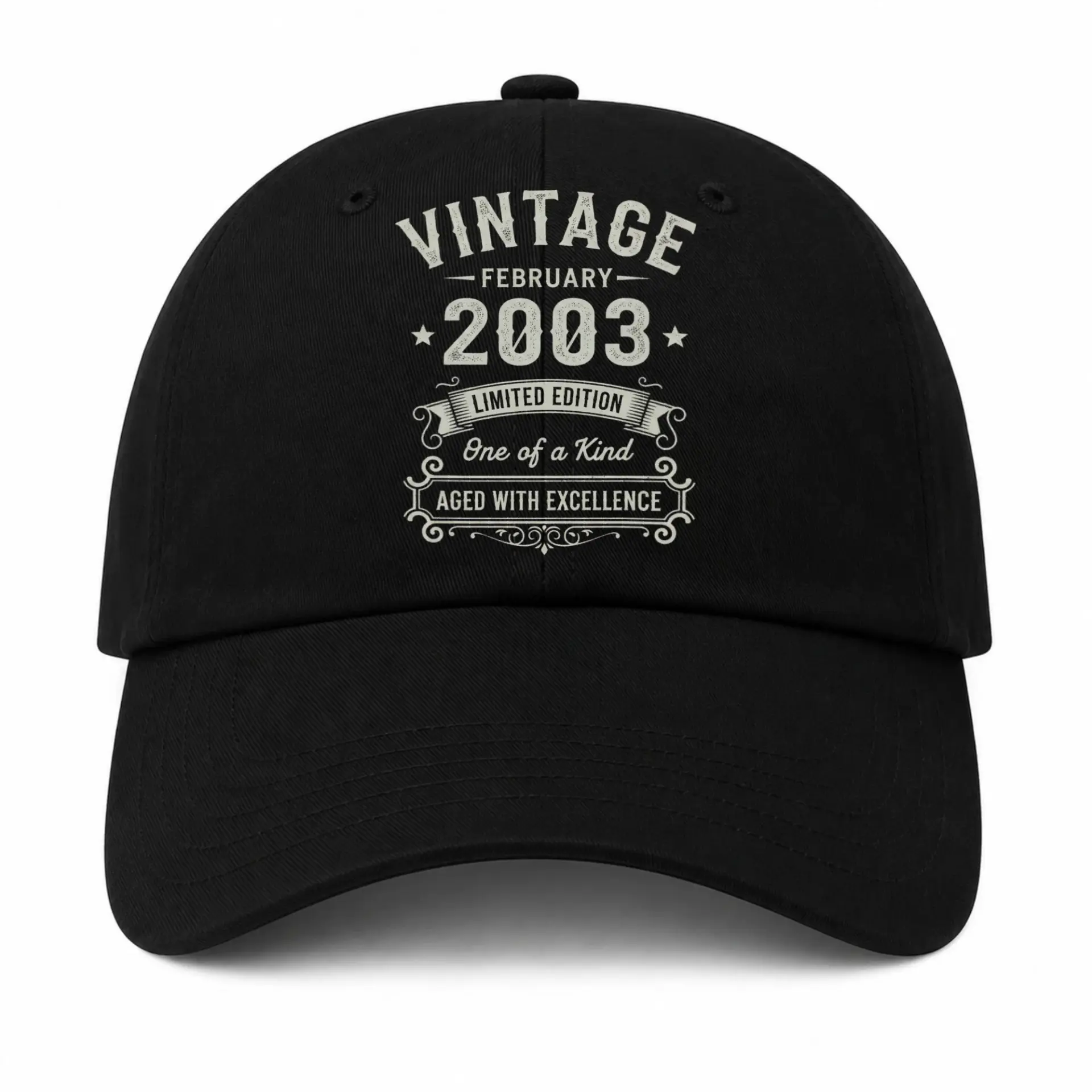 Vinyl Sticker Pack Vintage February 2003 Aged with Excellence Decal Set for Laptops Water Bottles and Journals