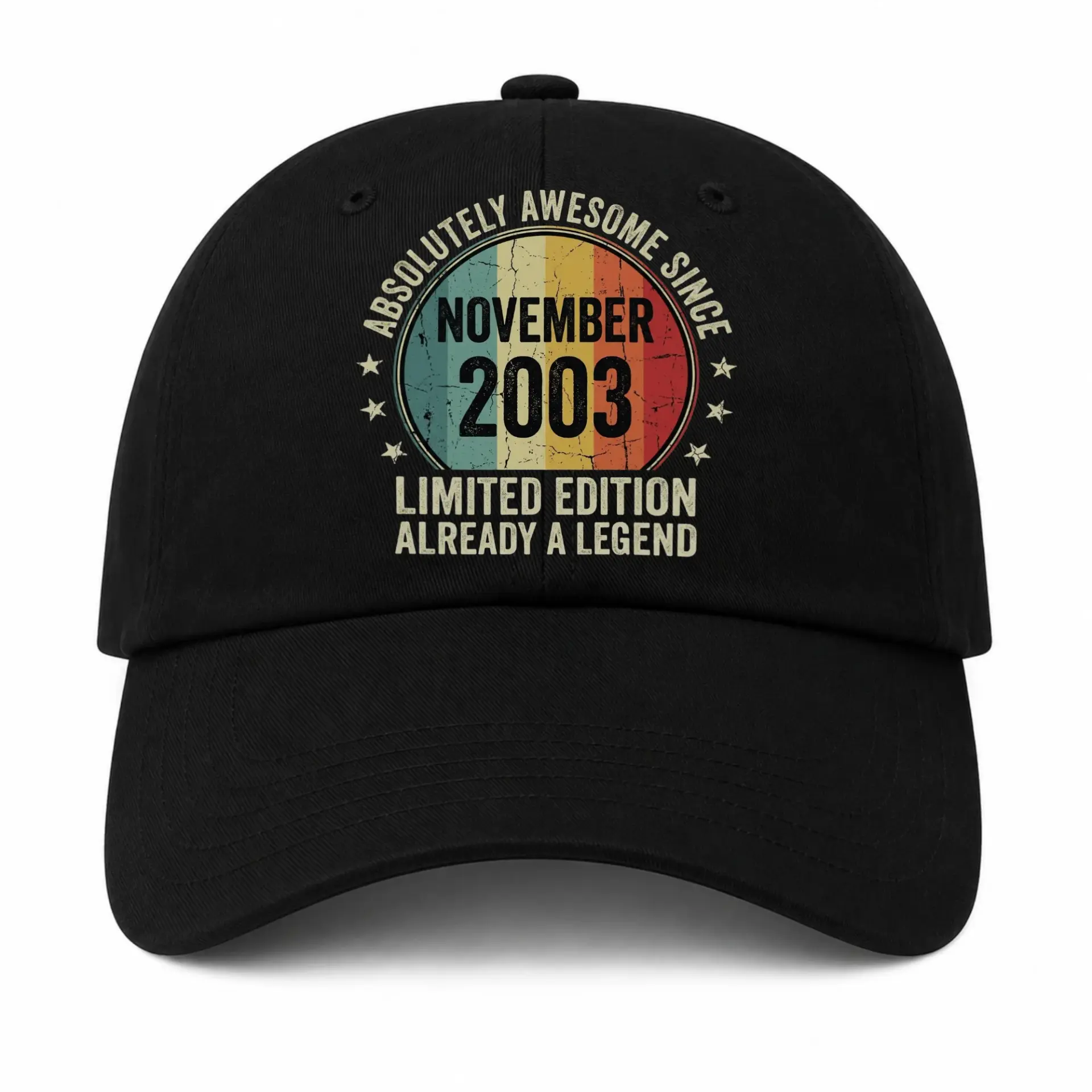 Baseball Cap Absolutely Awesome Since November 2003 Vintage Style Hat