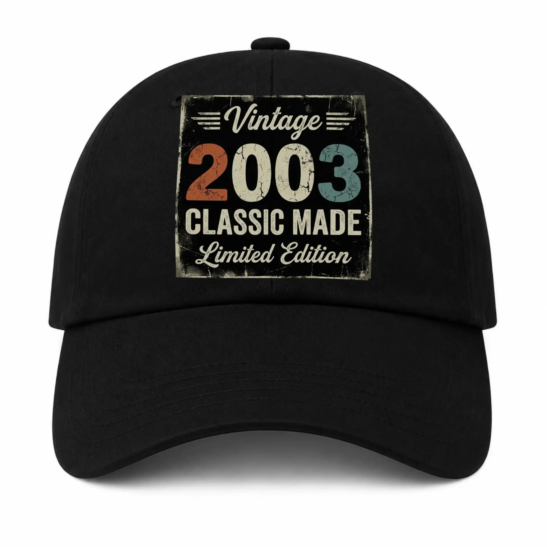 Baseball Cap Vintage 2003 Classic Limited Edition Embroidered Dad Hat