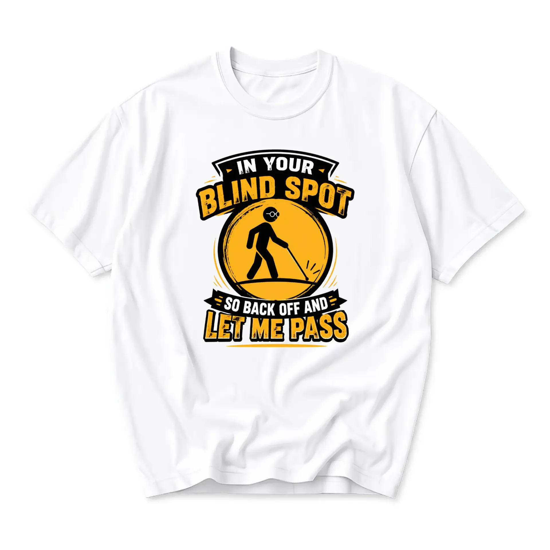 Funny Shirt in Your so and Let Me Pass Graphic Tee Unisex Casual Short Sleeve Crew Neck Top White