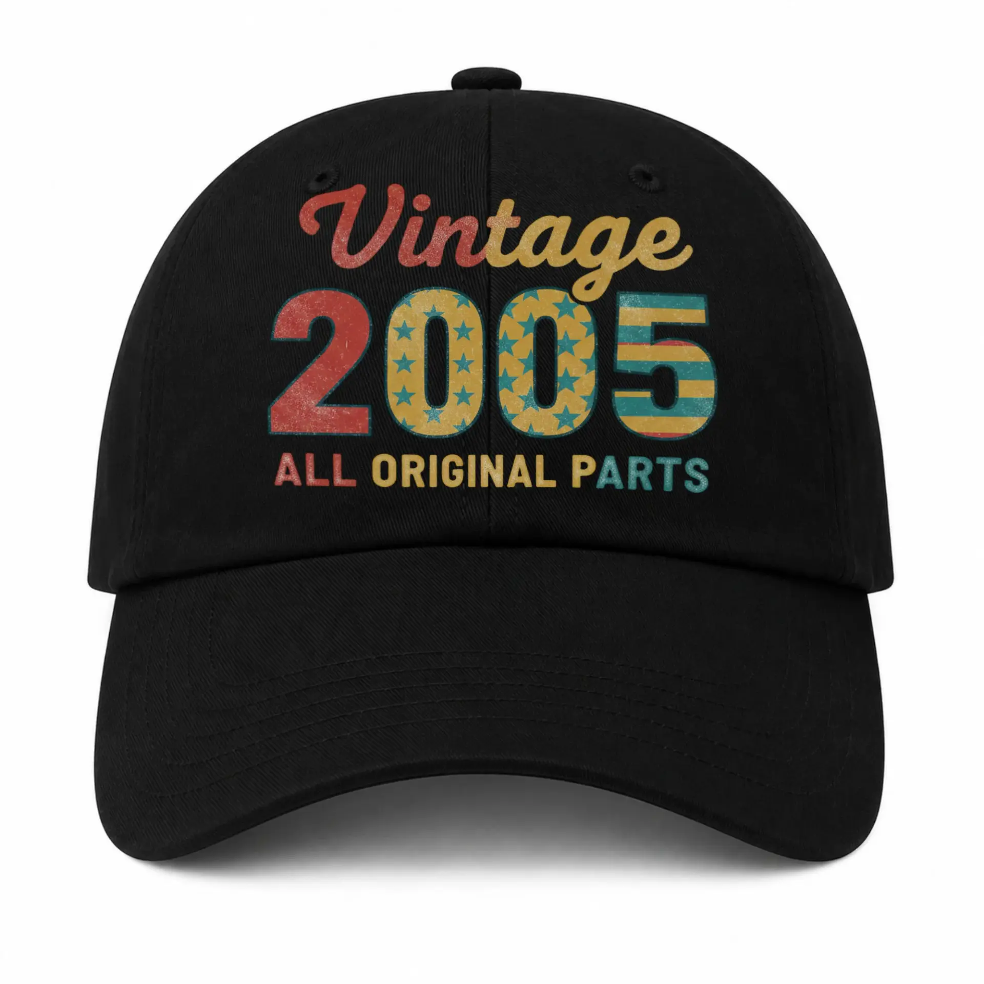 Vinyl Sticker Pack Vintage 2005 All Original Parts Retro Aesthetic Cut to Shape Decal Set for Laptop Water Bottle