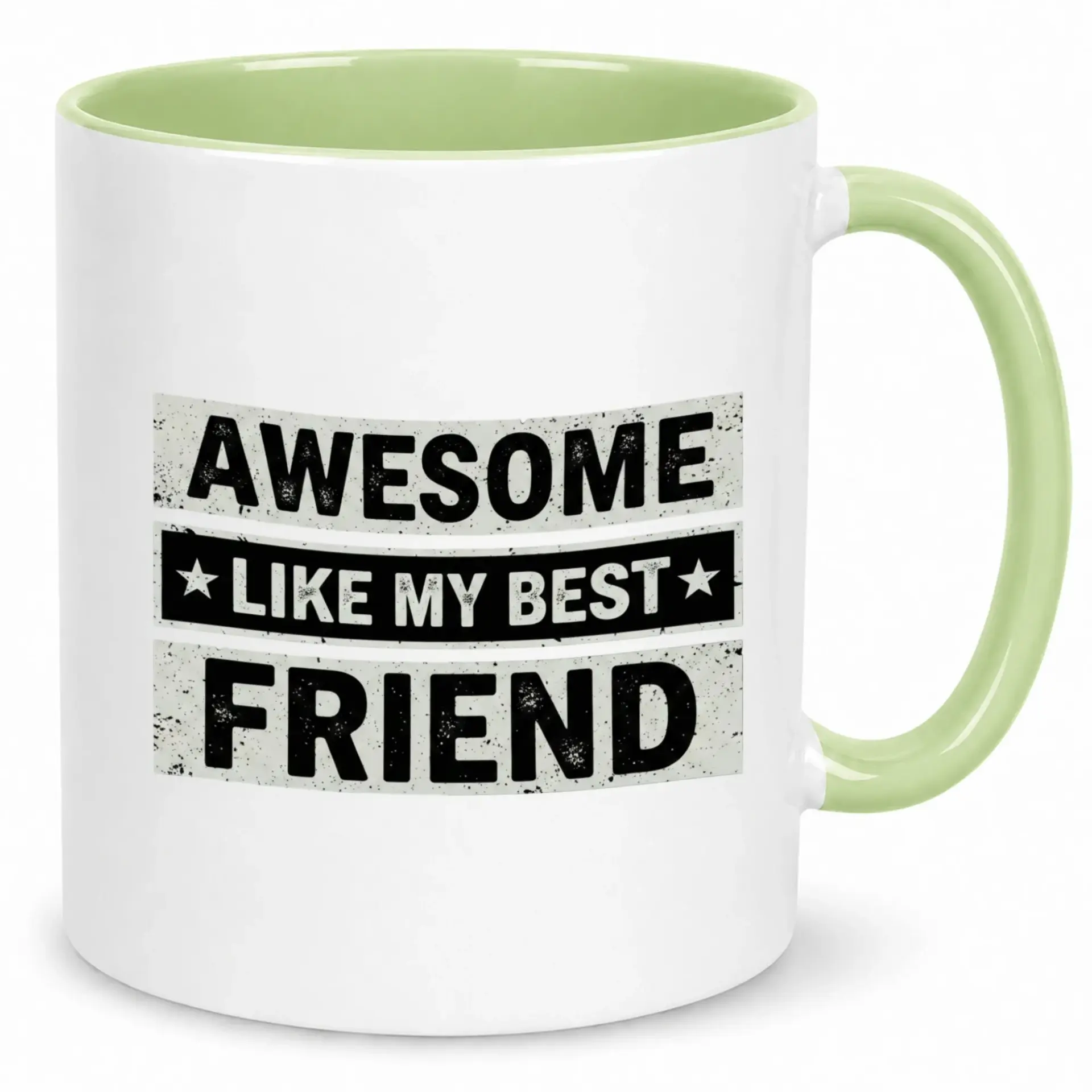 Coffee Mug for Best Friend with Awesome Design Thoughtful Ceramic Drinkware Home and Office Unique Gift Friendship
