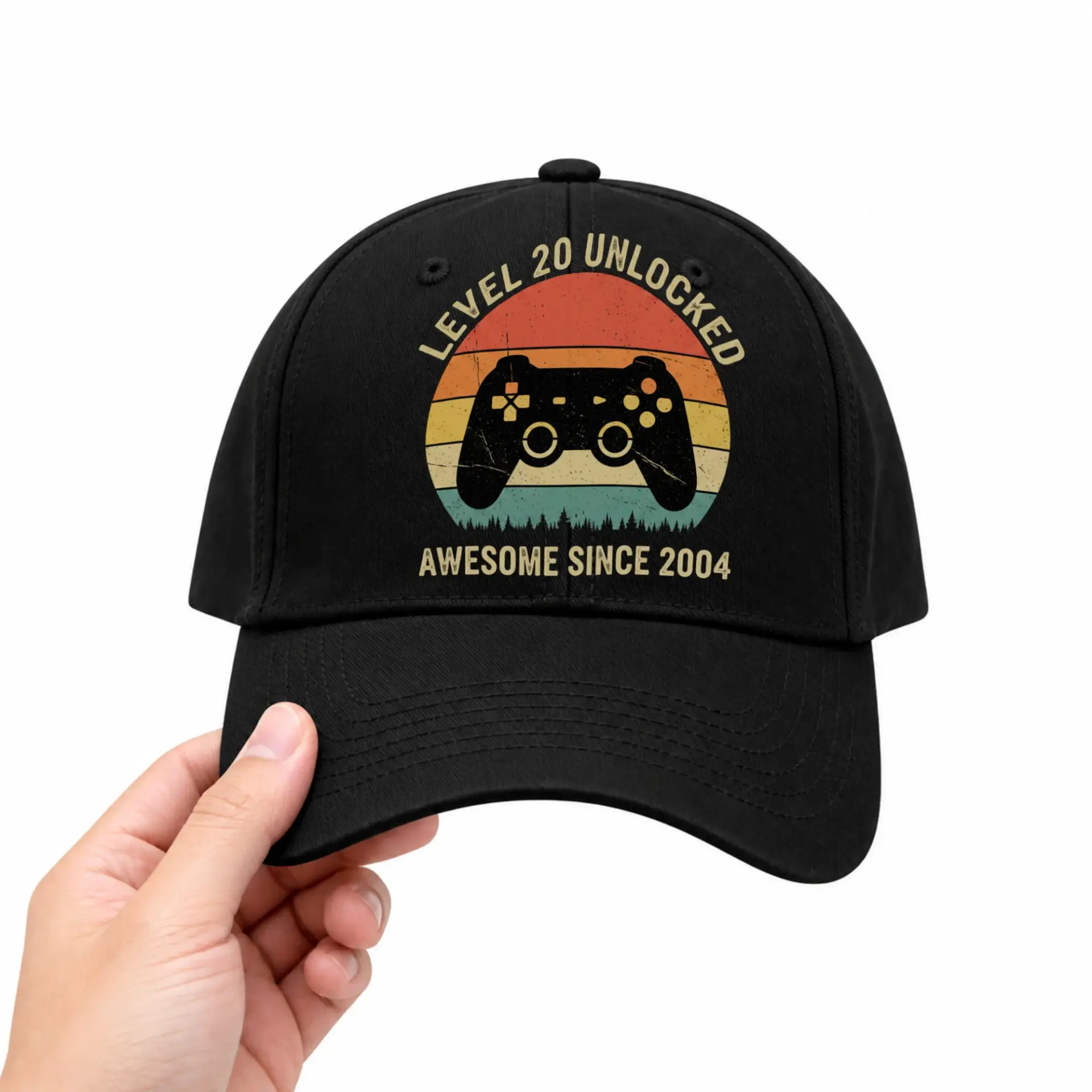 Vinyl Sticker Pack Level 20 Unlocked Awesome Since 2004 Gaming Decals for Laptops Water Bottles and Personal Gear