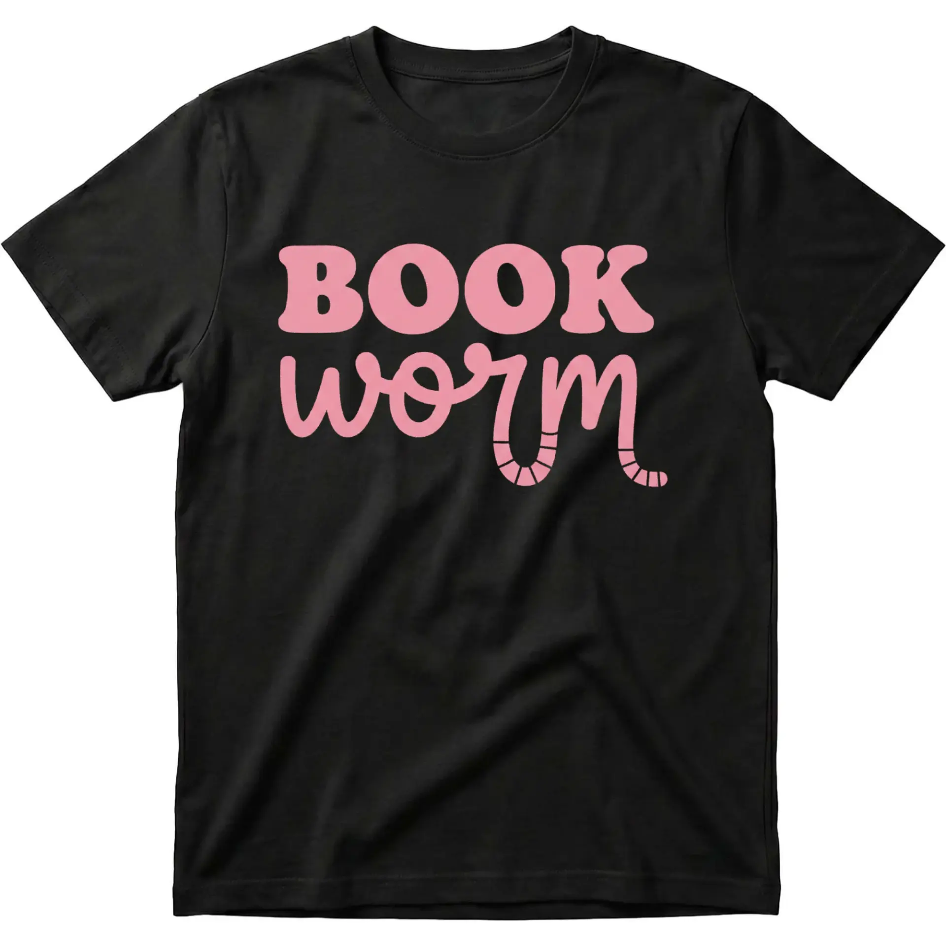 Graphic Tee Bookworm Shirt Funny Literature Lover Apparel Retro Style Unisex Crew Neck Short Sleeve Cotton Top