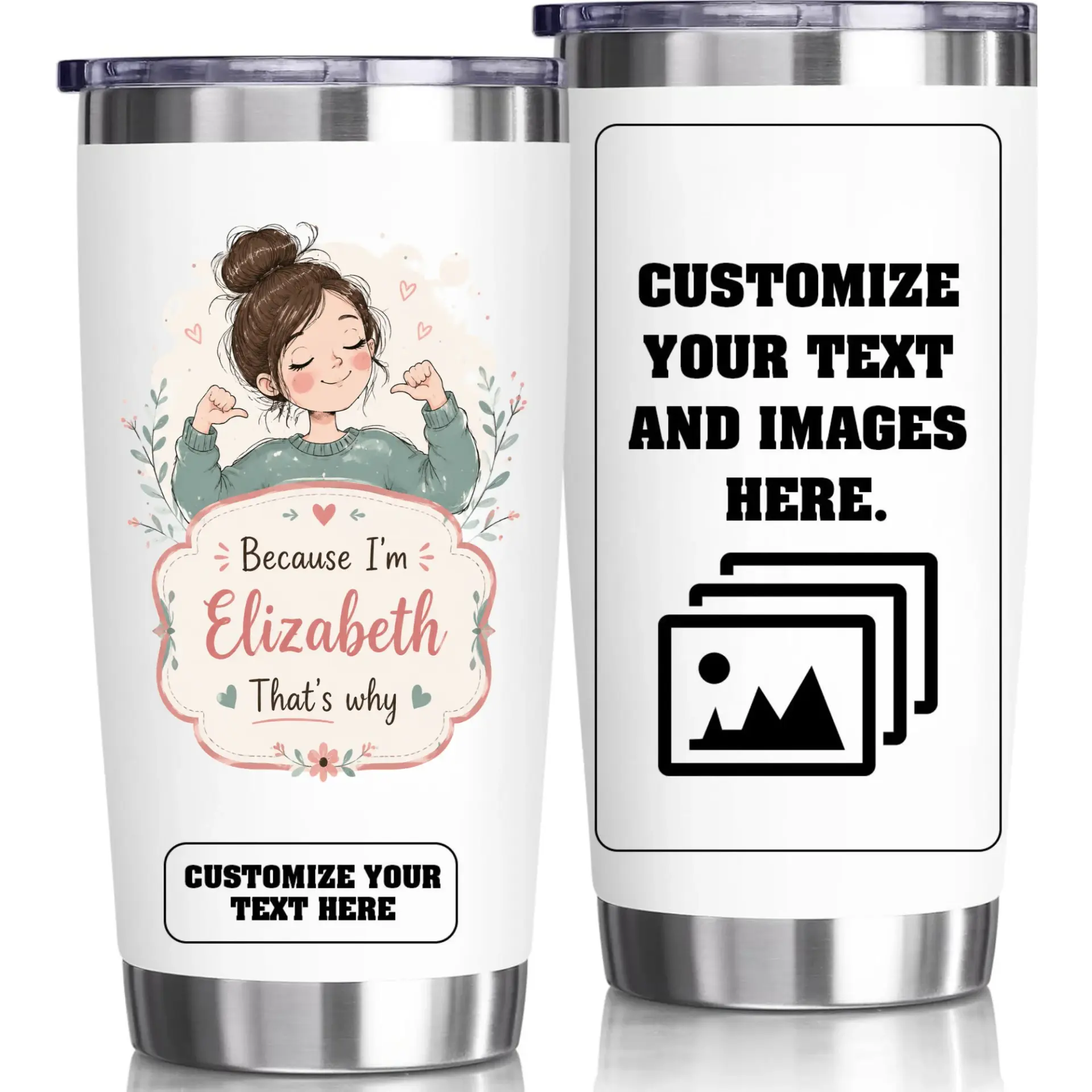 Risk: Contains Placeholder Text Representing Customizable Template Instructions for Buyers Rather Than a Finished Product Design
