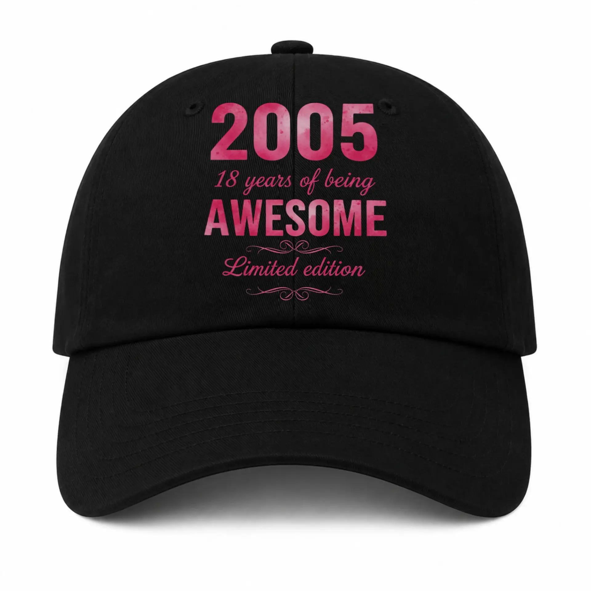 Baseball Cap 18 Years of Being Awesome Limited Edition Birthday Gift