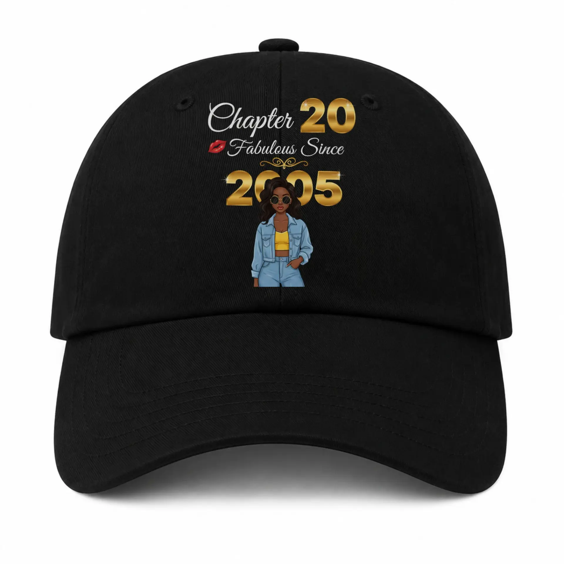 Baseball Cap Fabulous Since 2005 Vintage Inspired Graphic Embroidered Hat