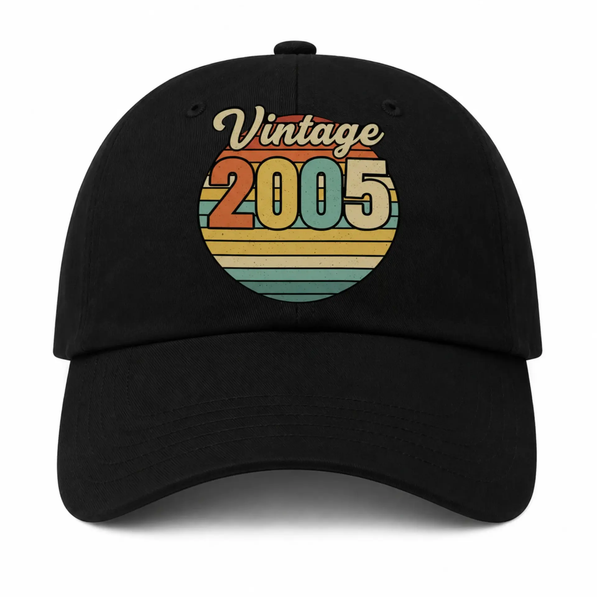 Vinyl Sticker Pack Vintage 2005 Retro Sunset Design Decal Set for Laptops Water Bottles and Personal Gear 3 Pieces