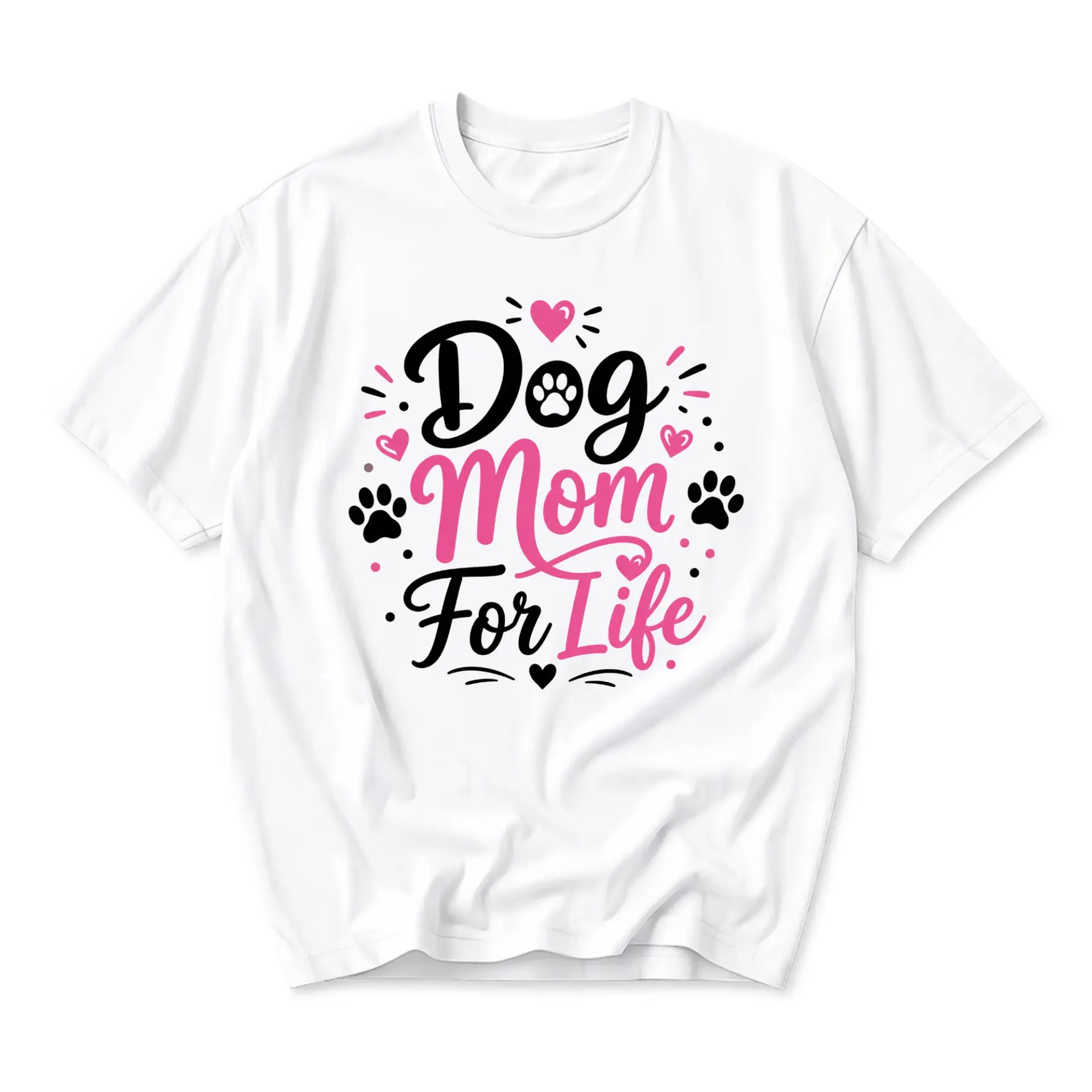 Graphic Tee Dog Mom Unisex Shirt Pet Lover Casual Top Soft Breathable