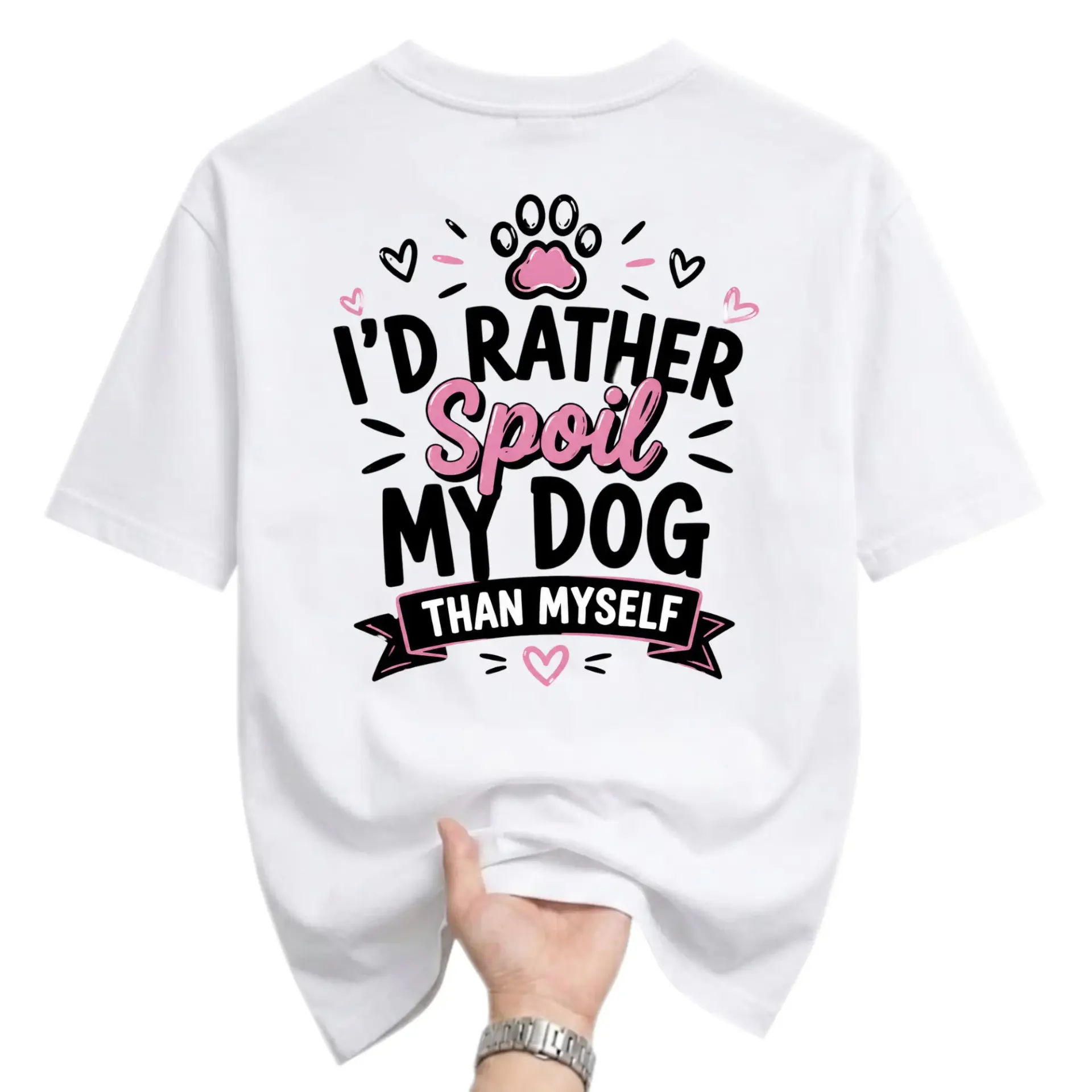 Funny Shirt I Would Rather Spoil Than Myself Graphic Tee Unisex Casual