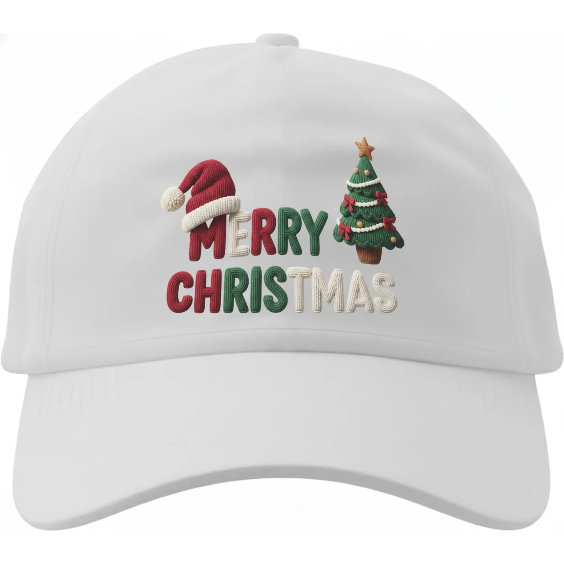 Dad Hat Merry Christmas Holiday Graphic Baseball Cap for Men and Women Adjustable Cotton Blend Sun Protection Headwear