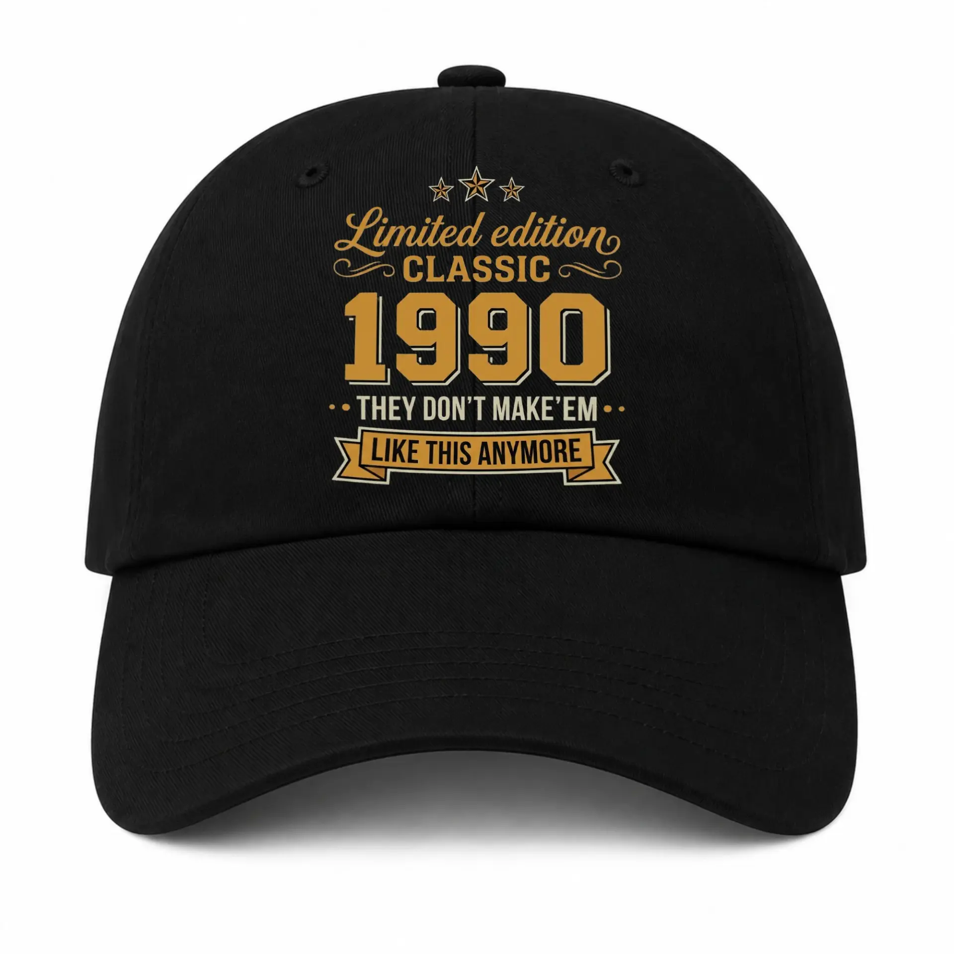 Baseball Cap Retro Aesthetic Design Classic Vintage Style Casual Hat