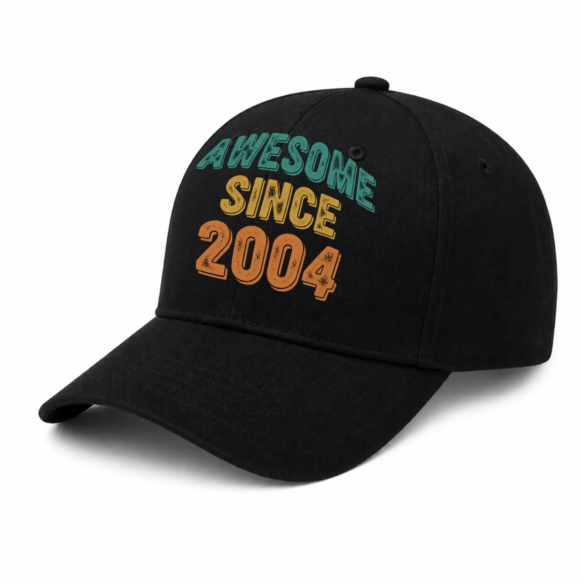 Baseball Cap Awesome Since 2004 Retro Style Unisex Vintage Graphic Dad Hat
