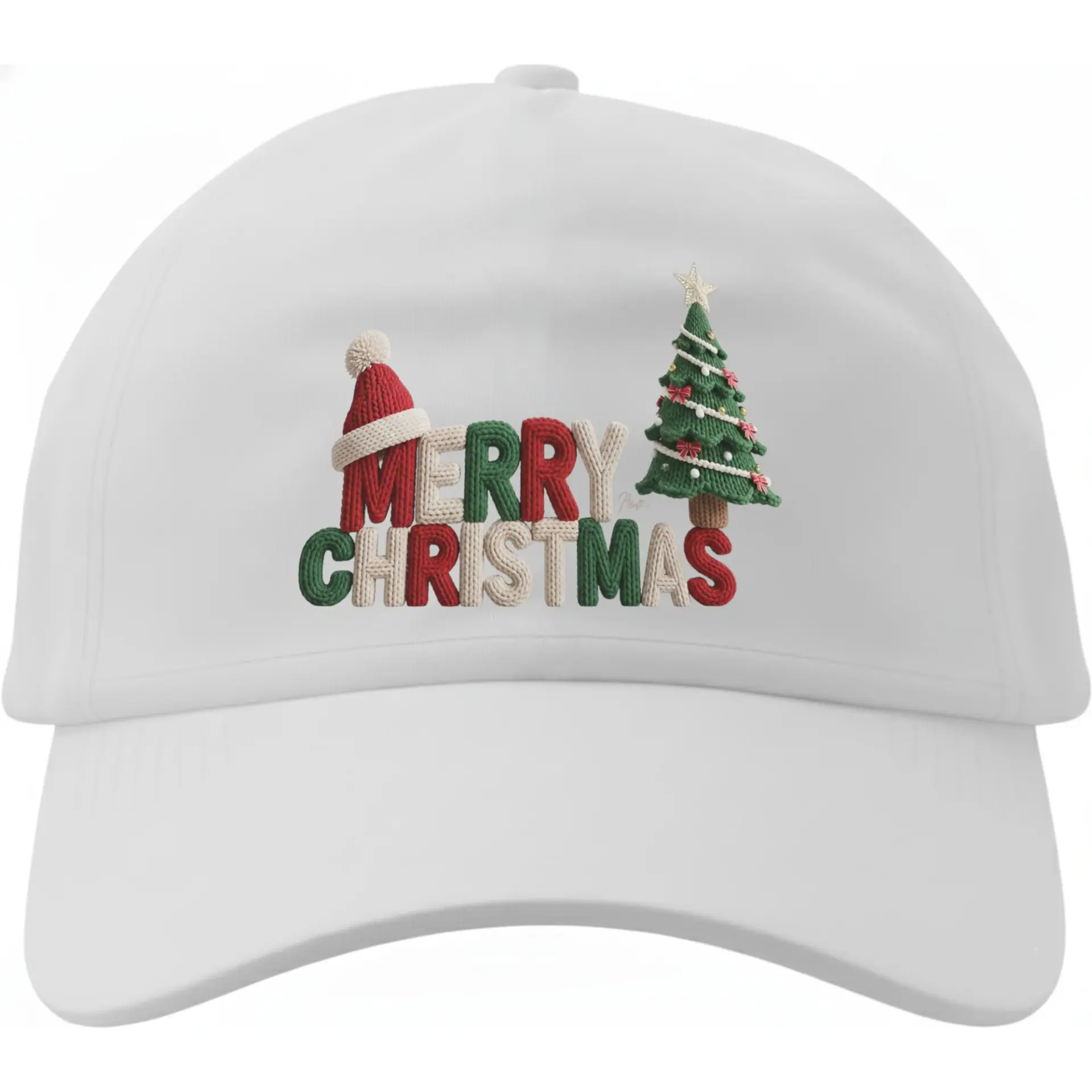 Baseball Cap Festive Merry Christmas Graphic Hat Seasonal Holiday Accessory for Comfortable Everyday Outdoor Headwear