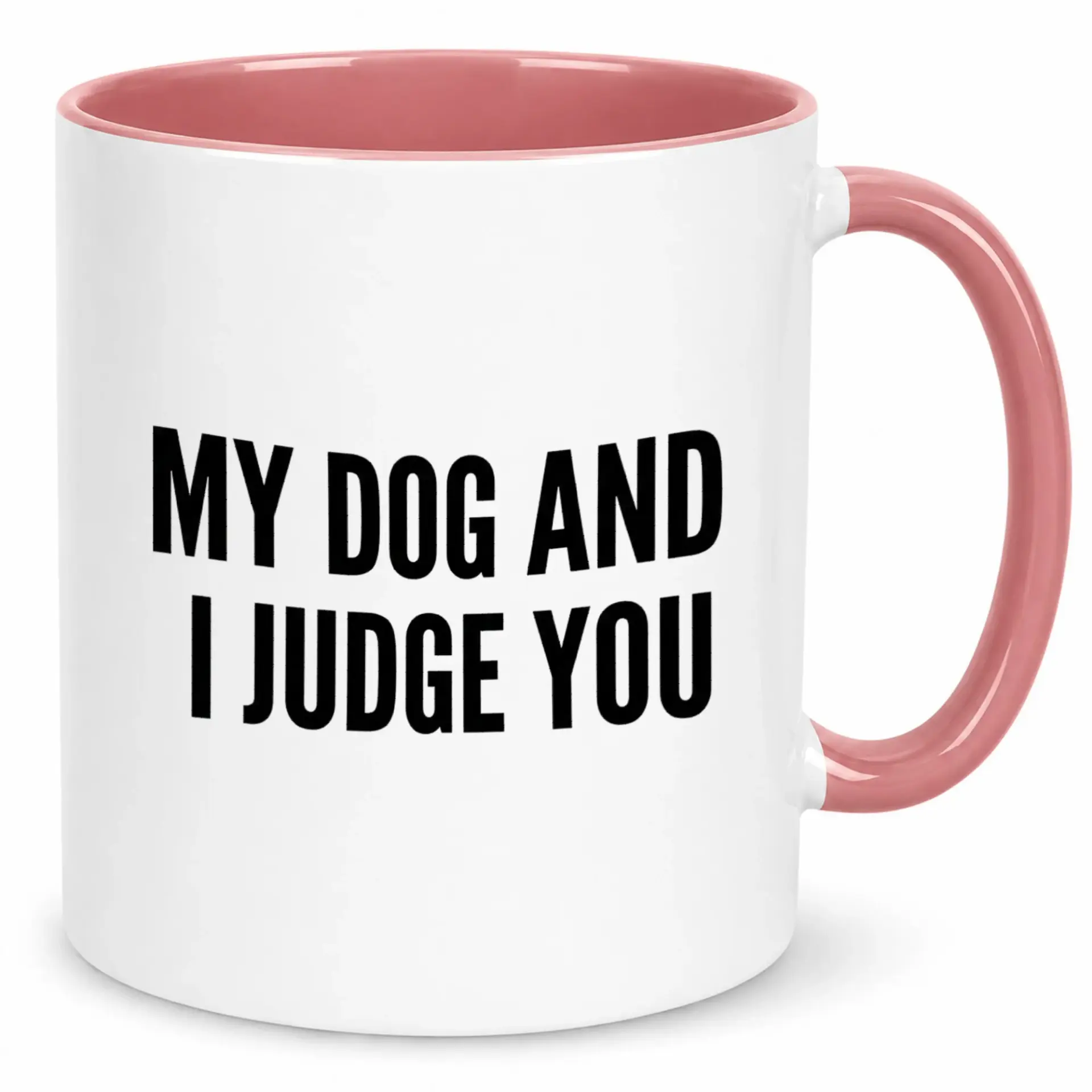Funny Ceramic Coffee Mug with Humorous Dog Pet Lover Design Sarcastic Quote Drinkware for Home Kitchen Office Gift Idea