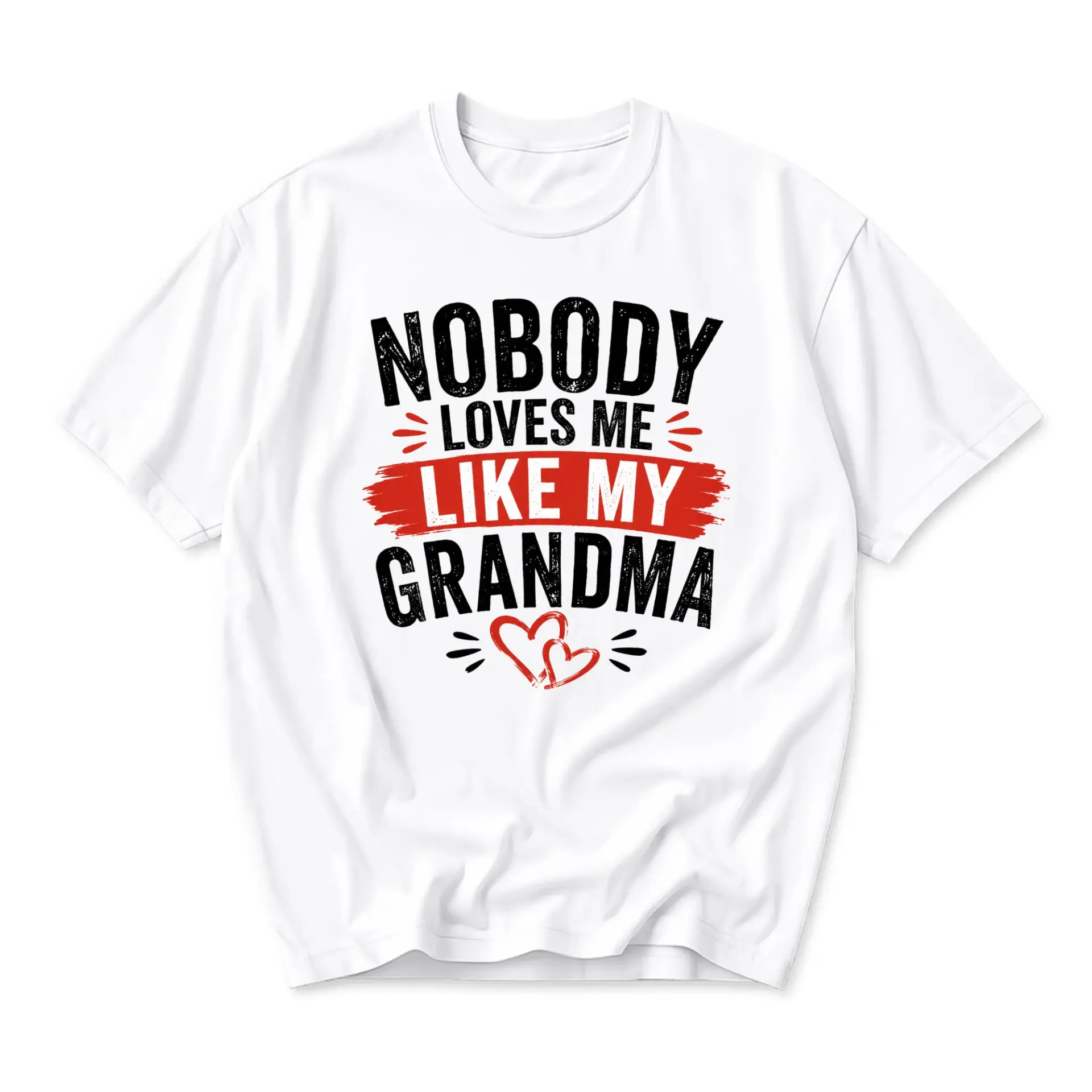 Funny Shirt Me Like My Grandma Graphic Tee Unisex Casual Apparel for