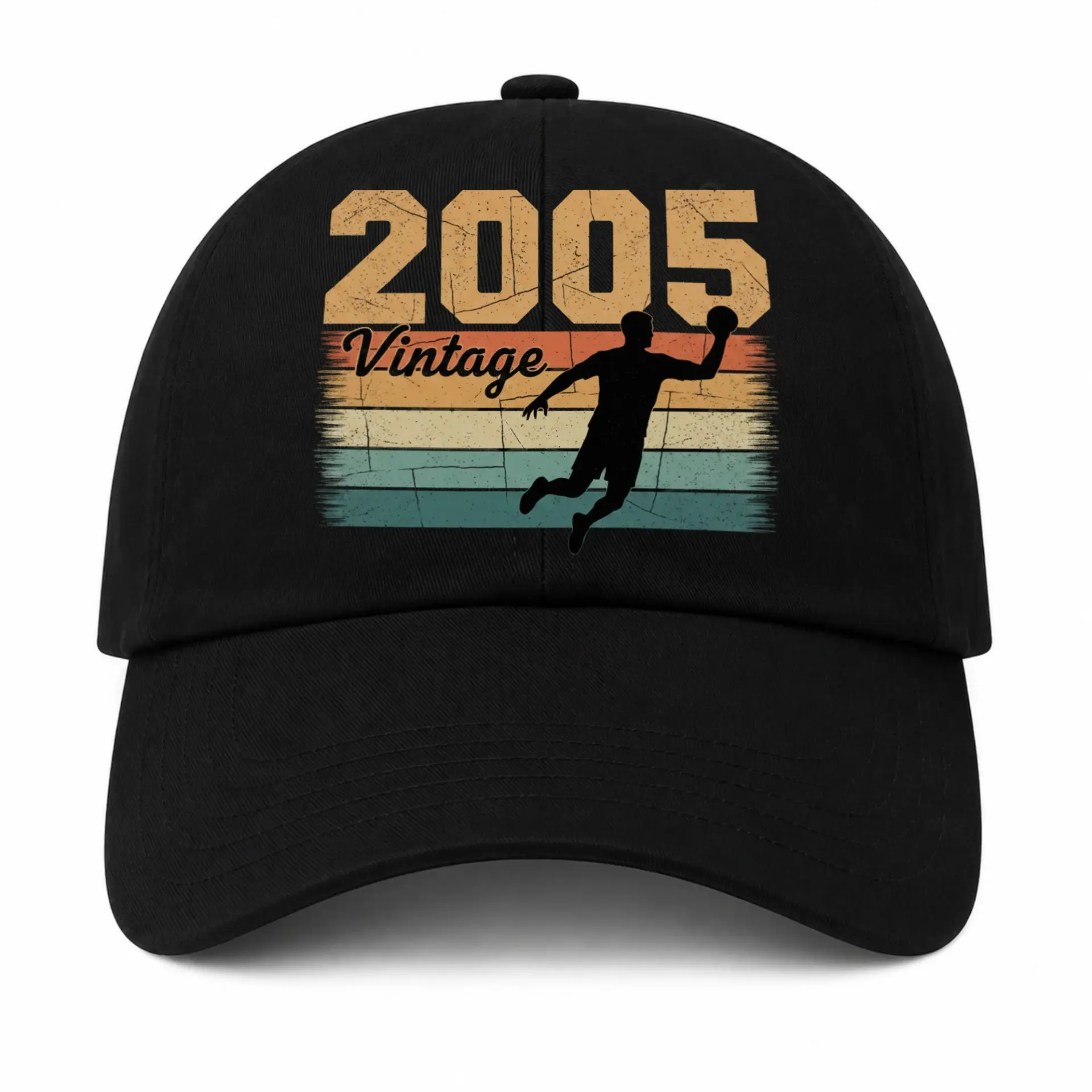Vinyl Sticker Pack 2005 Vintage Basketball Silhouette Retro Graphic Decals for Laptops and Water Bottles 3 Piece Set