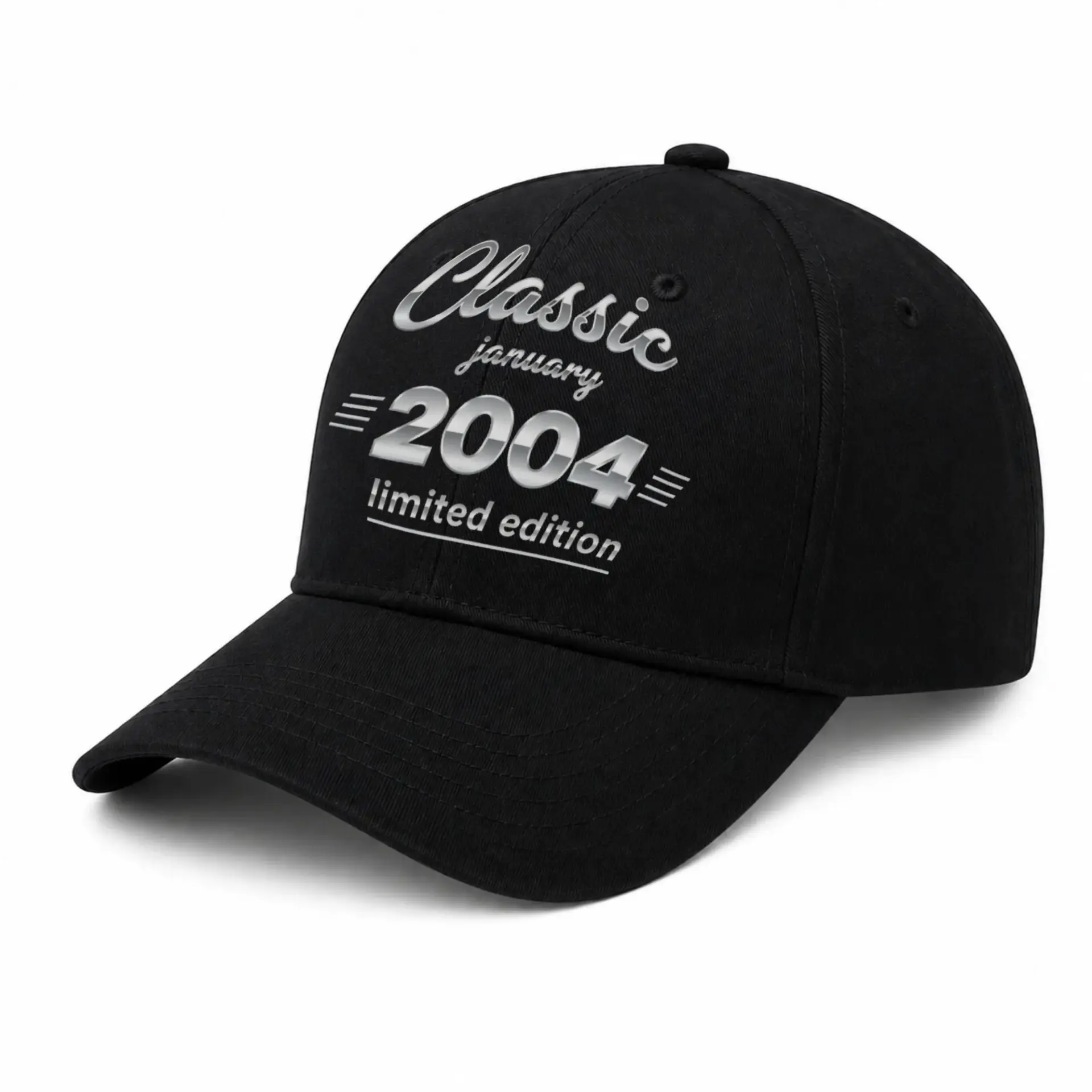 Baseball Cap Vintage Inspired January 2004 Limited Edition Graphic Hat