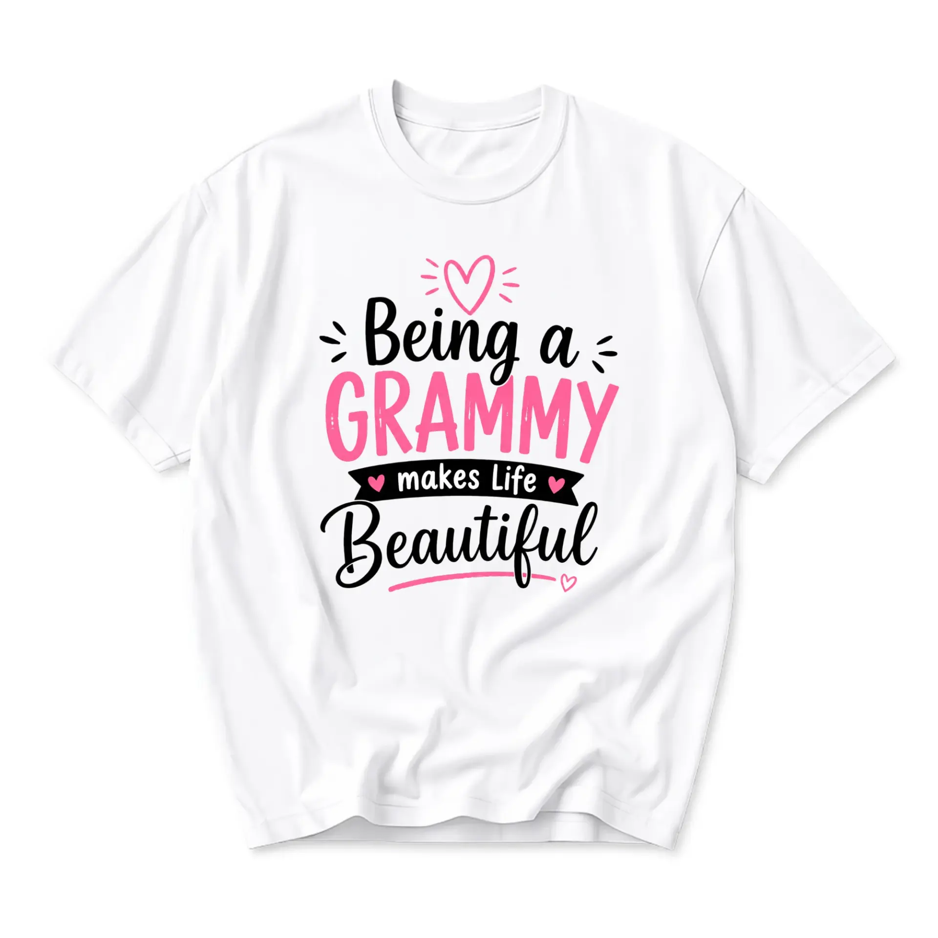 Graphic Tee Being a Makes Life Beautiful Unisex Short Sleeve Casual Crew