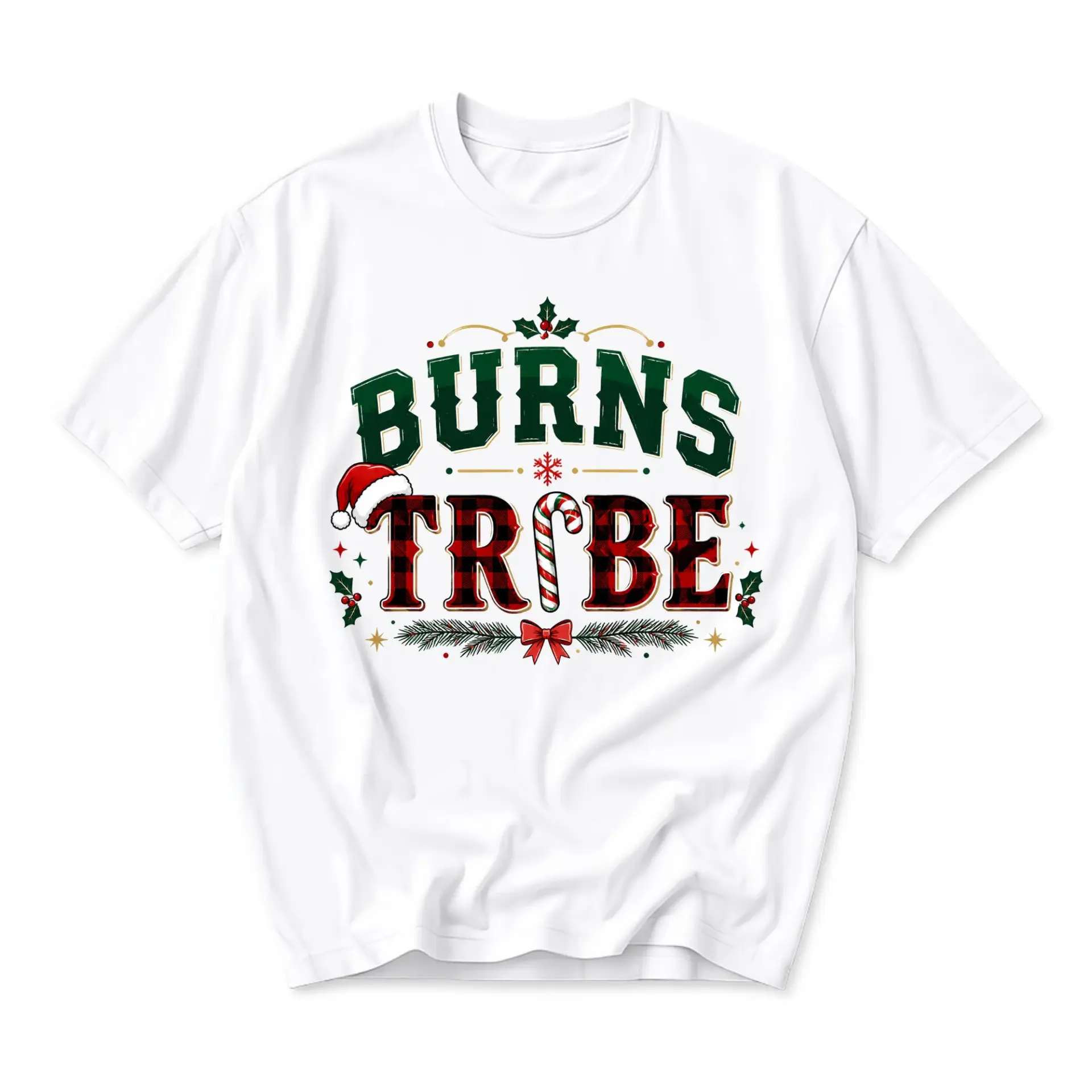 Funny Shirt Burns Christmas Graphic Tee Holiday Season Retro Style Unisex
