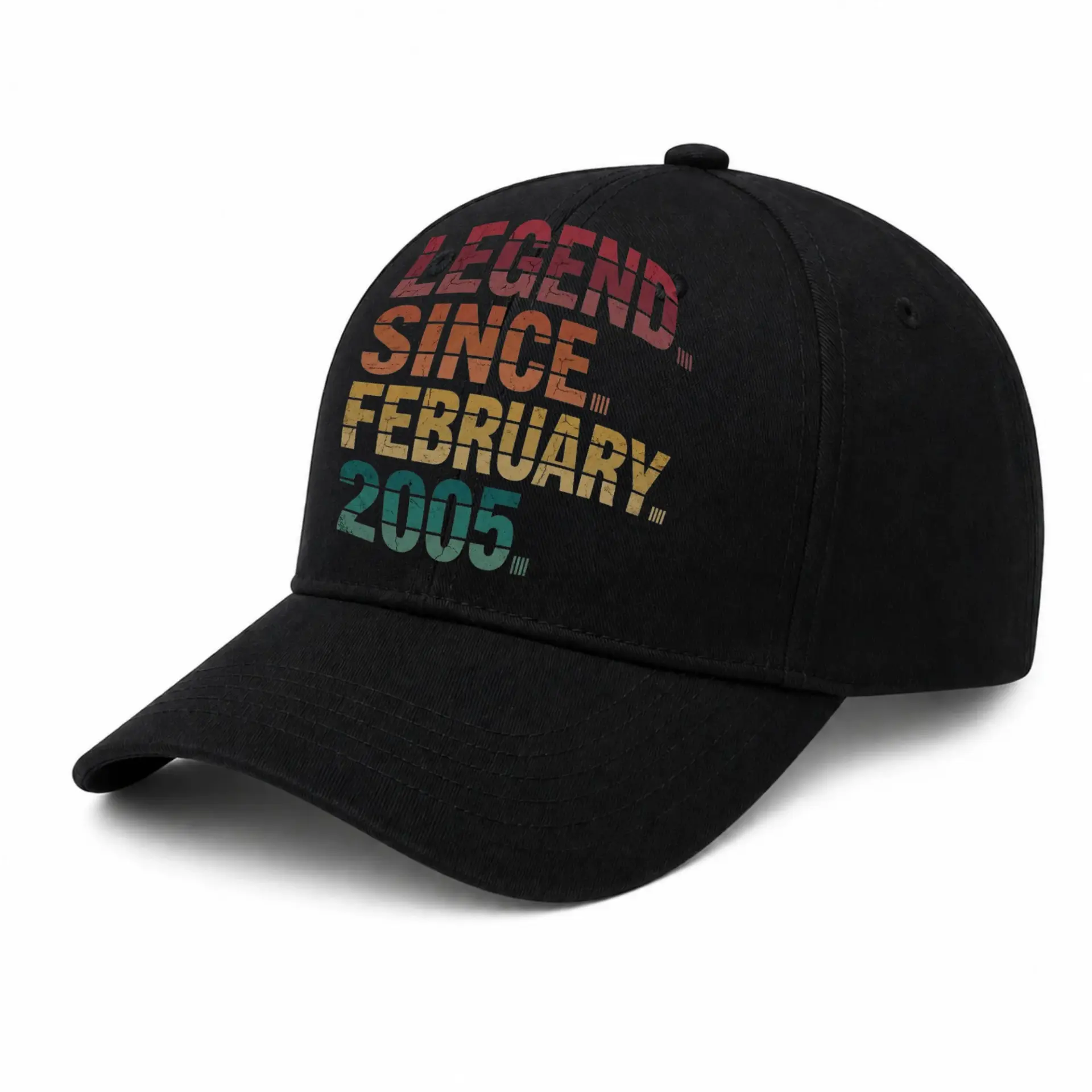 Vinyl Sticker Pack Legend Since February 2005 Retro Birthday Aesthetic Decals for Personalizing Gadgets and Stationery