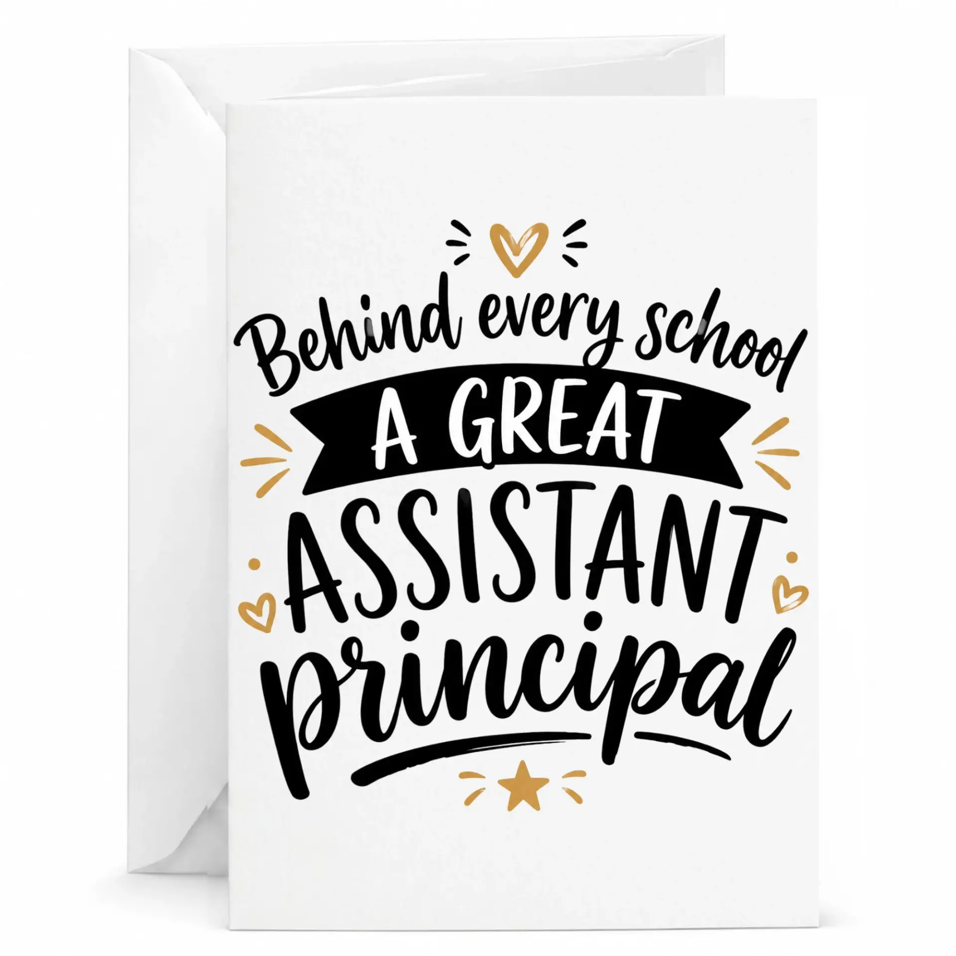 Card for Assistant Featuring Inspirational Text Design Professional Appreciation Greeting