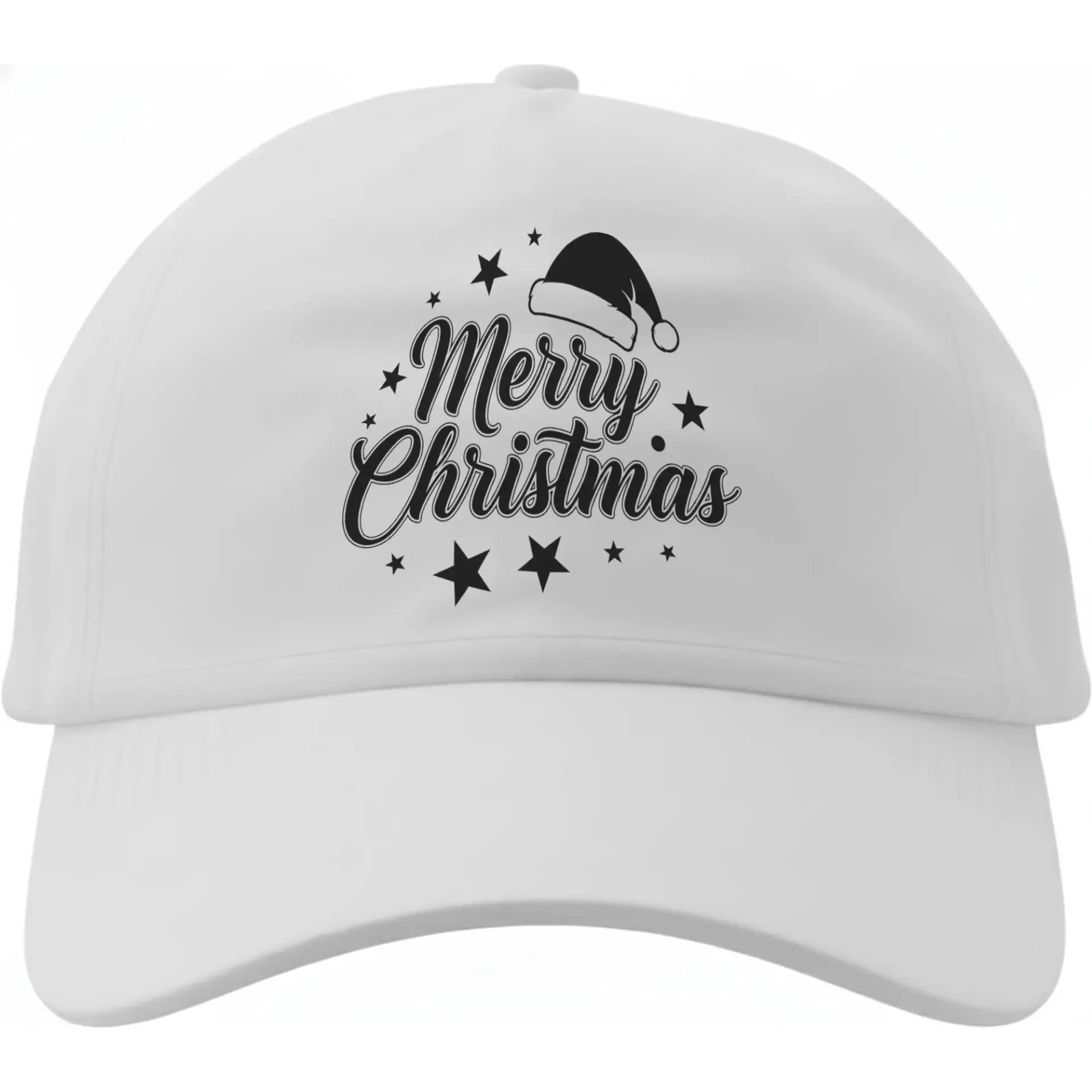 Baseball Cap Merry Christmas Holiday Graphic Hat Low Profile Cotton Blend Unisex Adjustable Sun Protection Headwear