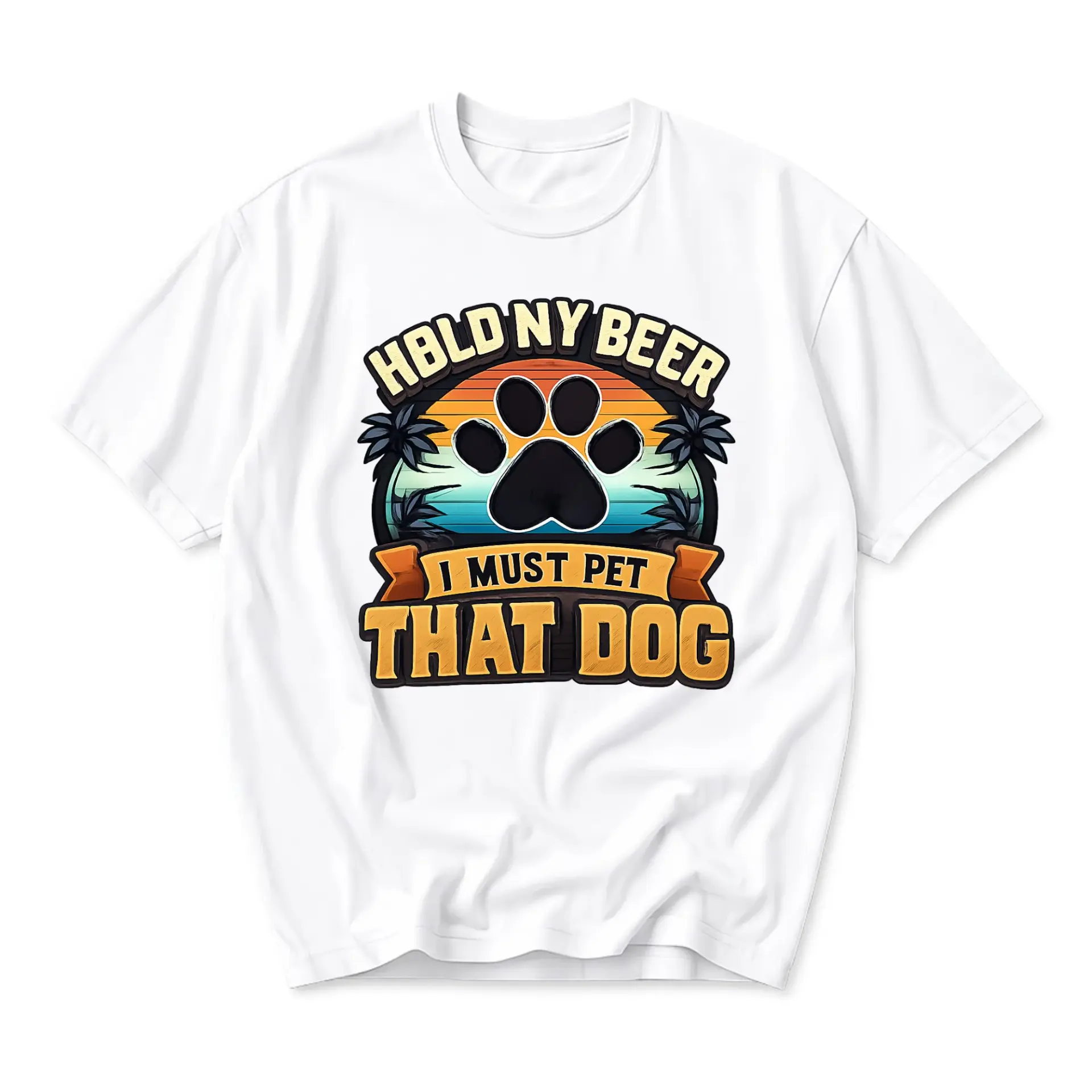 Funny Shirt Pet That Dog Graphic Tee Unisex Crew Neck Apparel for Lovers