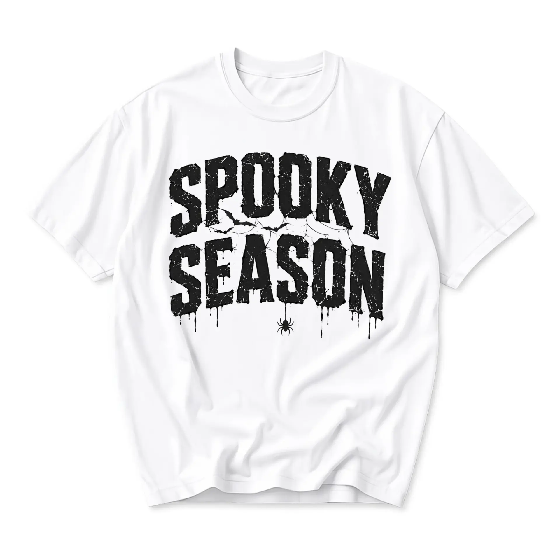Funny Shirt Spooky Season Graphic Tee Unisex Crew Neck Apparel for Casual Wear and Everyday Self Expression Style