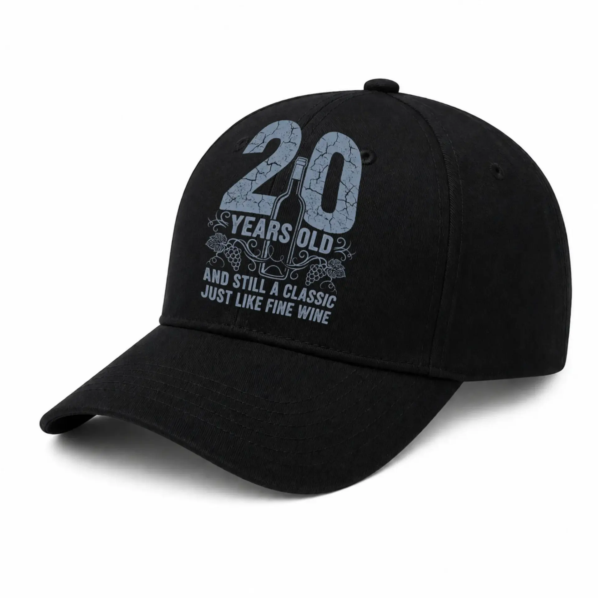 Baseball Cap 20 Years Old Classic Vintage Birthday Graphic Print Hat
