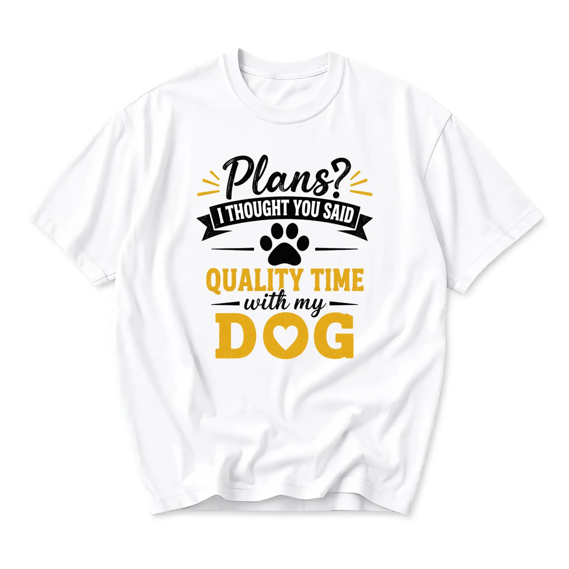 Funny Shirt Quality Time with Graphic Tee Unisex Crew Neck Casual Everyday