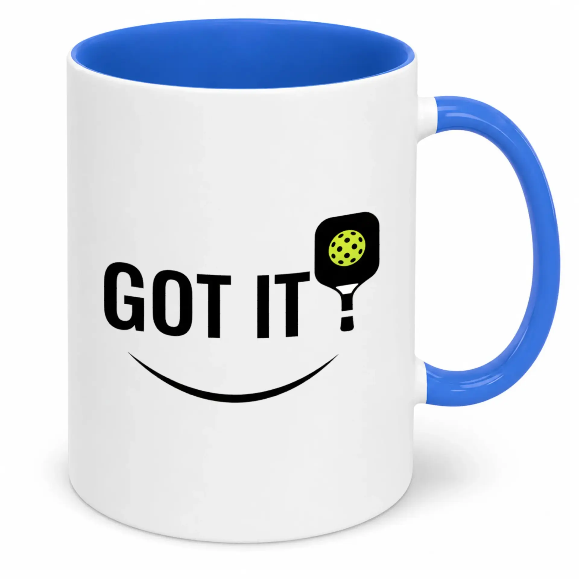 Funny Pickleball Coffee Mug Ceramic Tea Cup for Sports Enthusiasts 11oz or 15oz Unique Design Drinkware with Comfortable Handle Great Gift Players