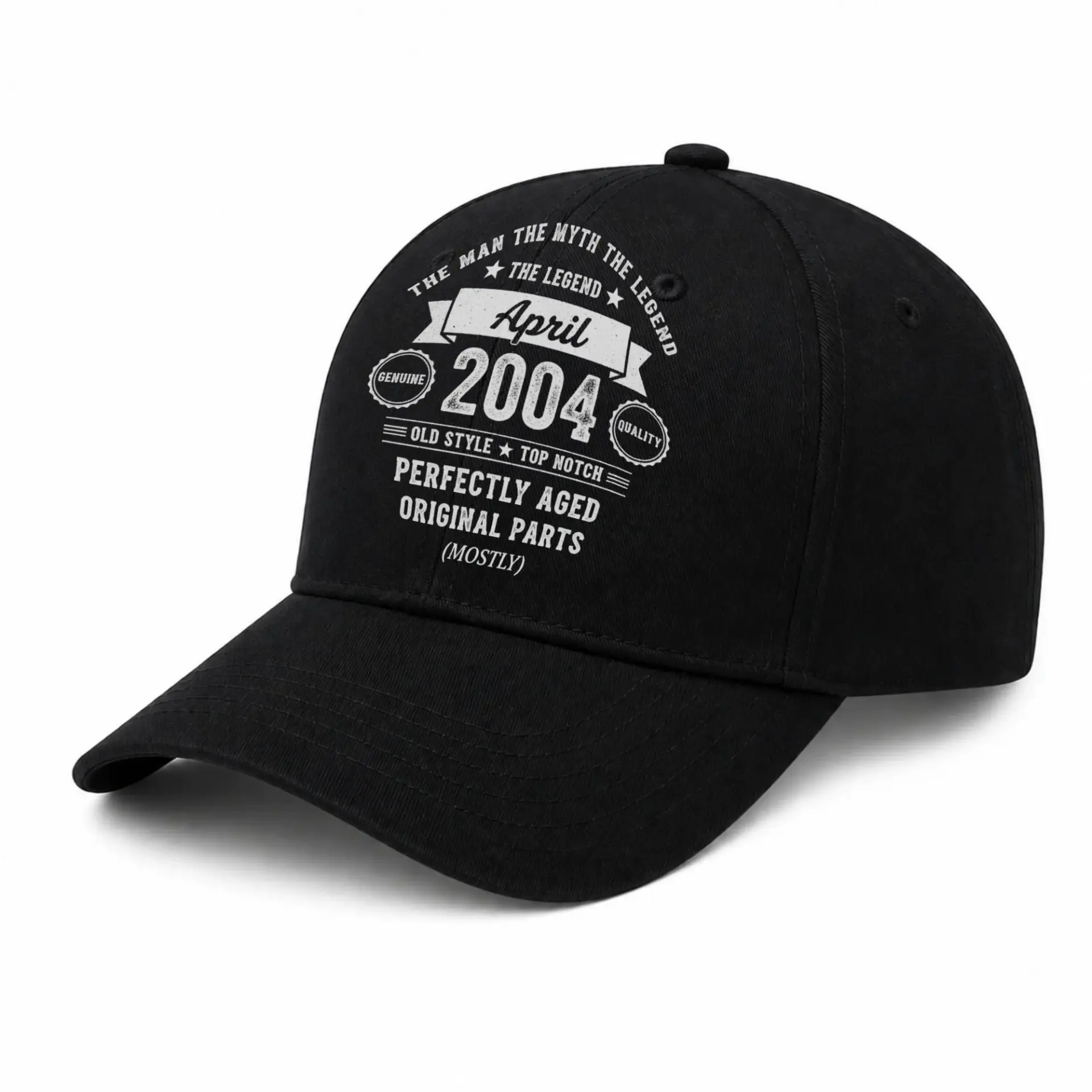 Baseball Cap the Man the Myth the Legend Embroidered Graphic Dad Hat