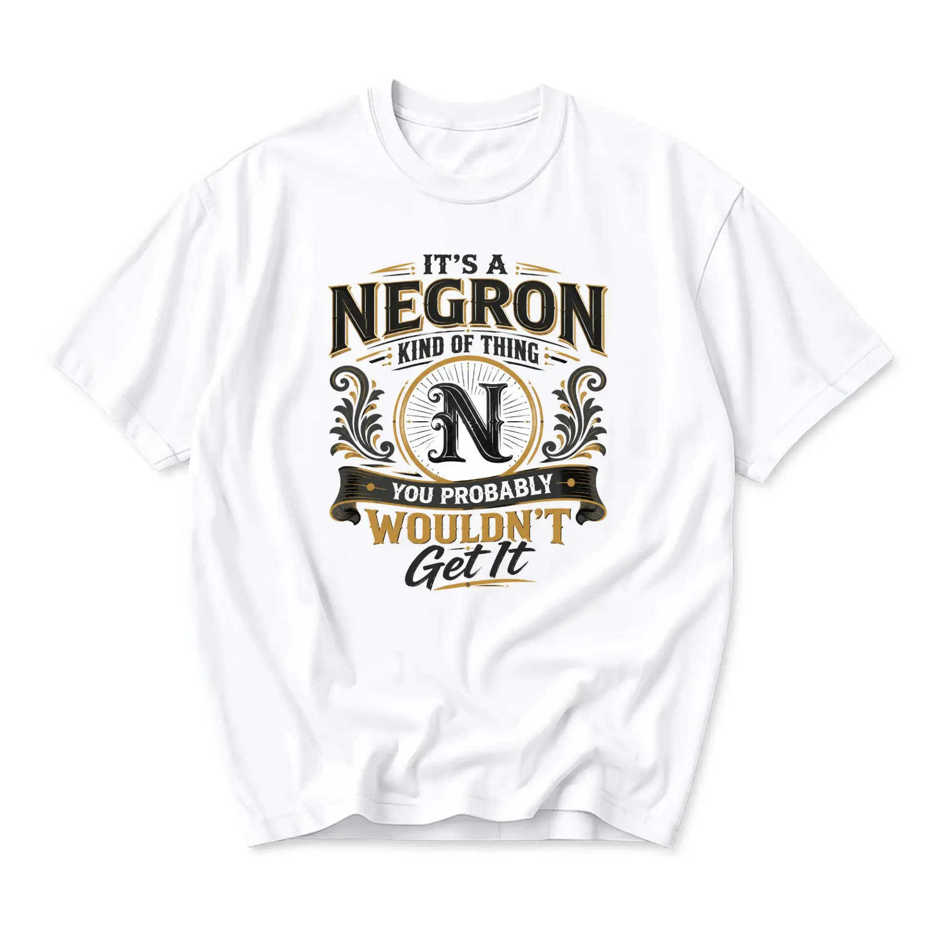 Funny Shirt It Is a Negron Kind of Thing Graphic Tee Unisex Casual Crew Neck Comfortable Cotton Blend Short Sleeve