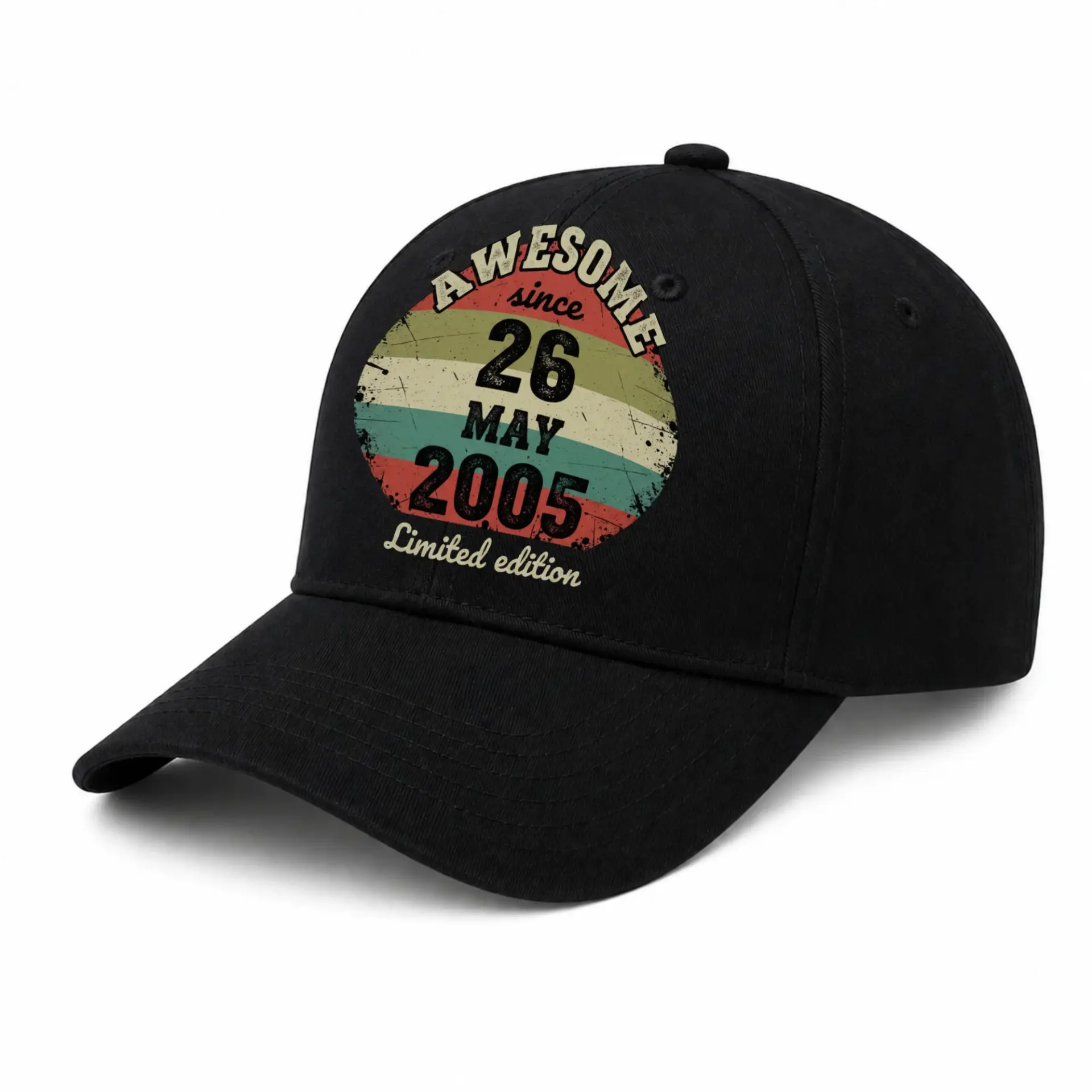 Baseball Cap Awesome Since May 26 2005 Vintage Retro Style Casual Hat