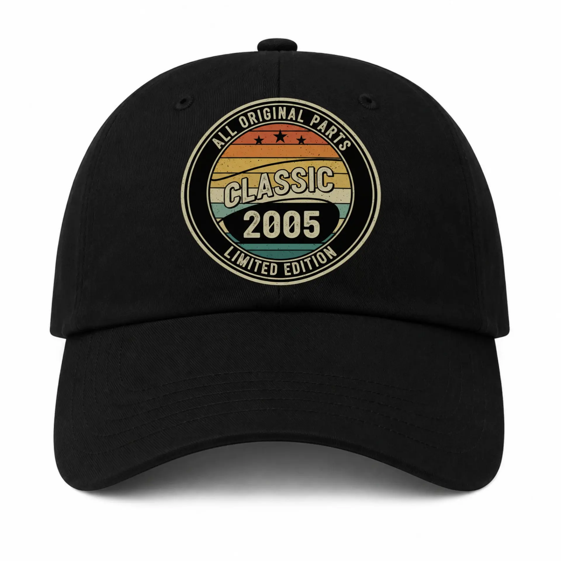 Baseball Cap Classic 2005 Limited Edition Retro Sunset Vintage Design